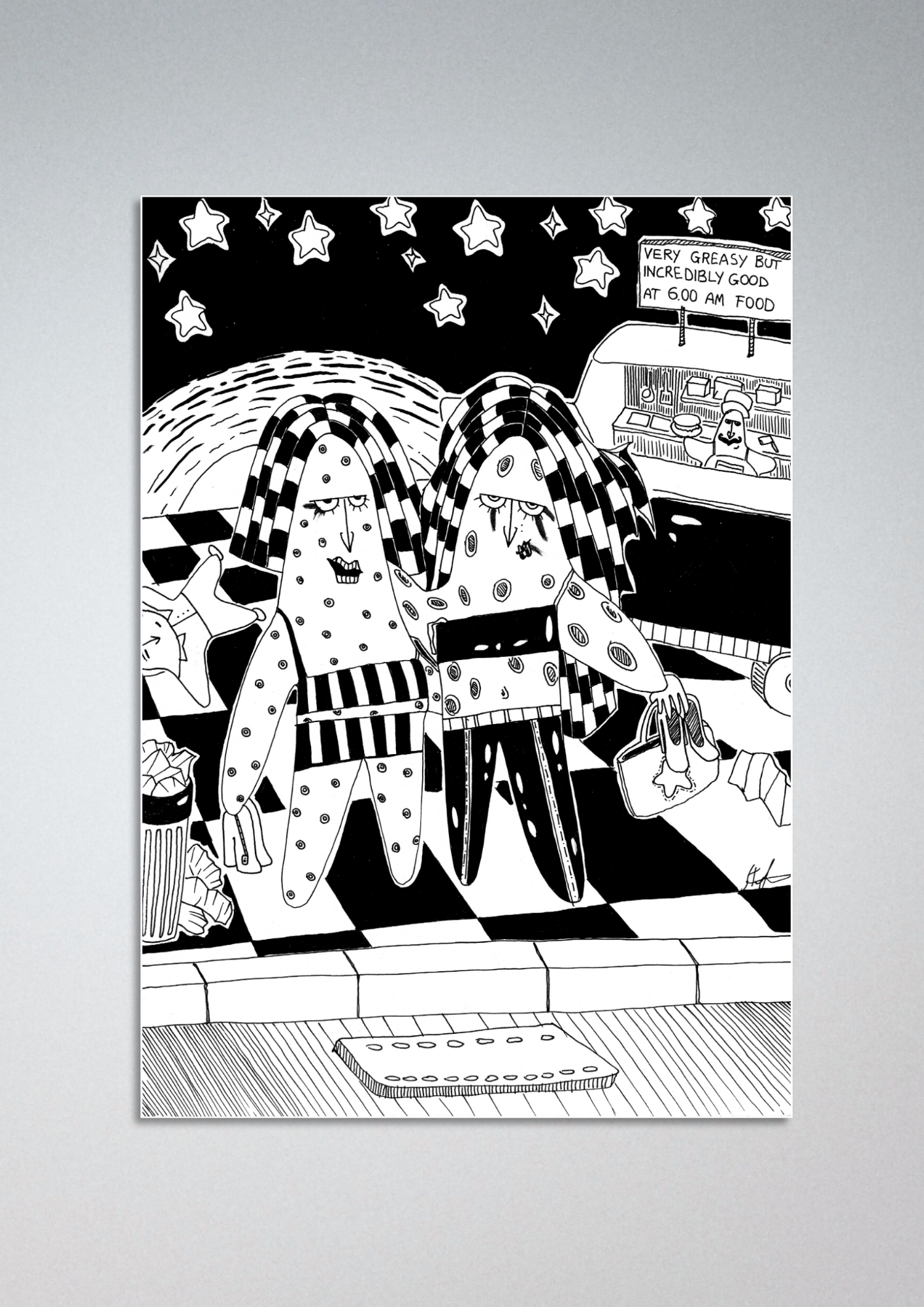 #41 After white girl dancing - Gilcèe Print