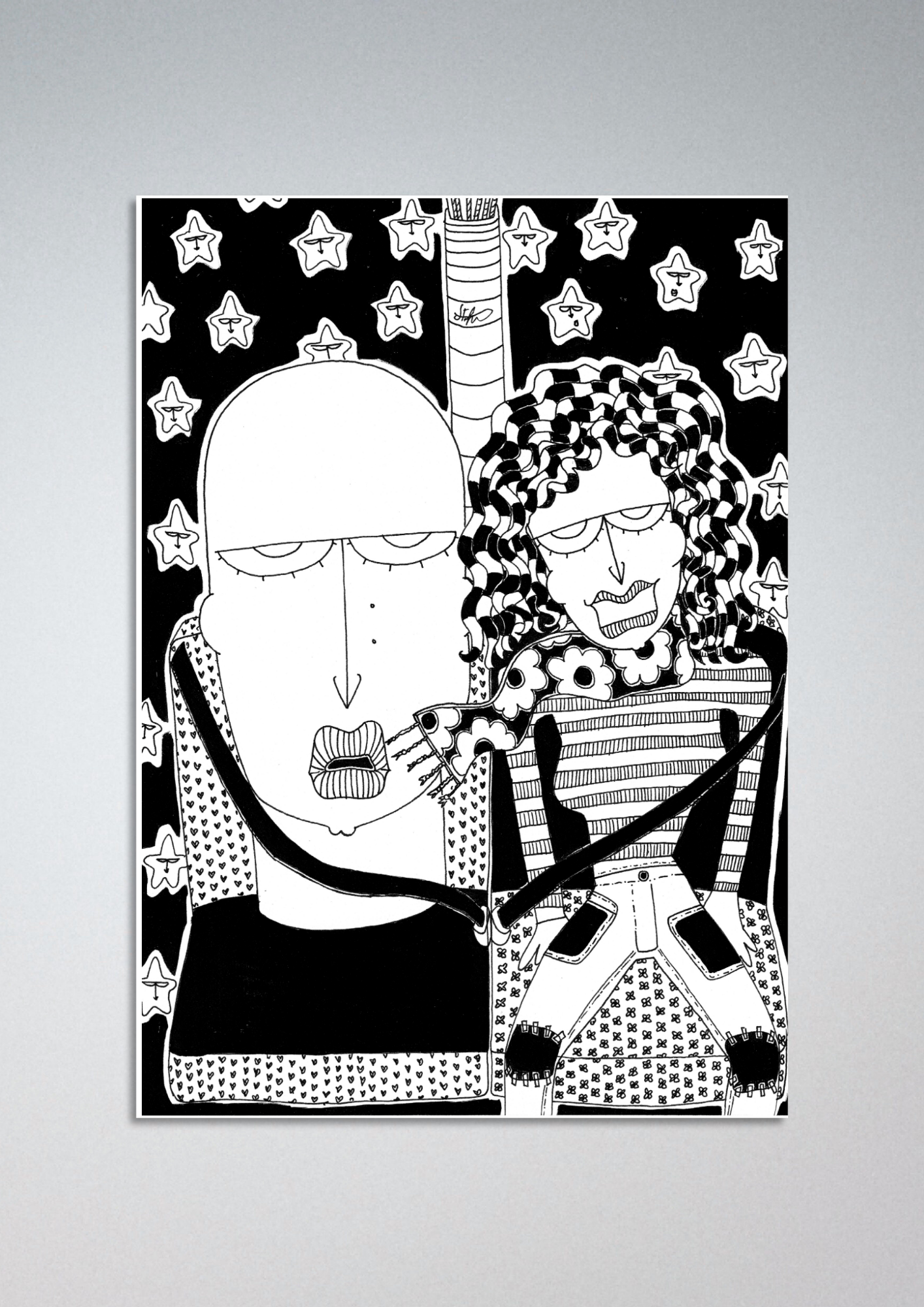 #103 Please let me off - Gilcèe Print