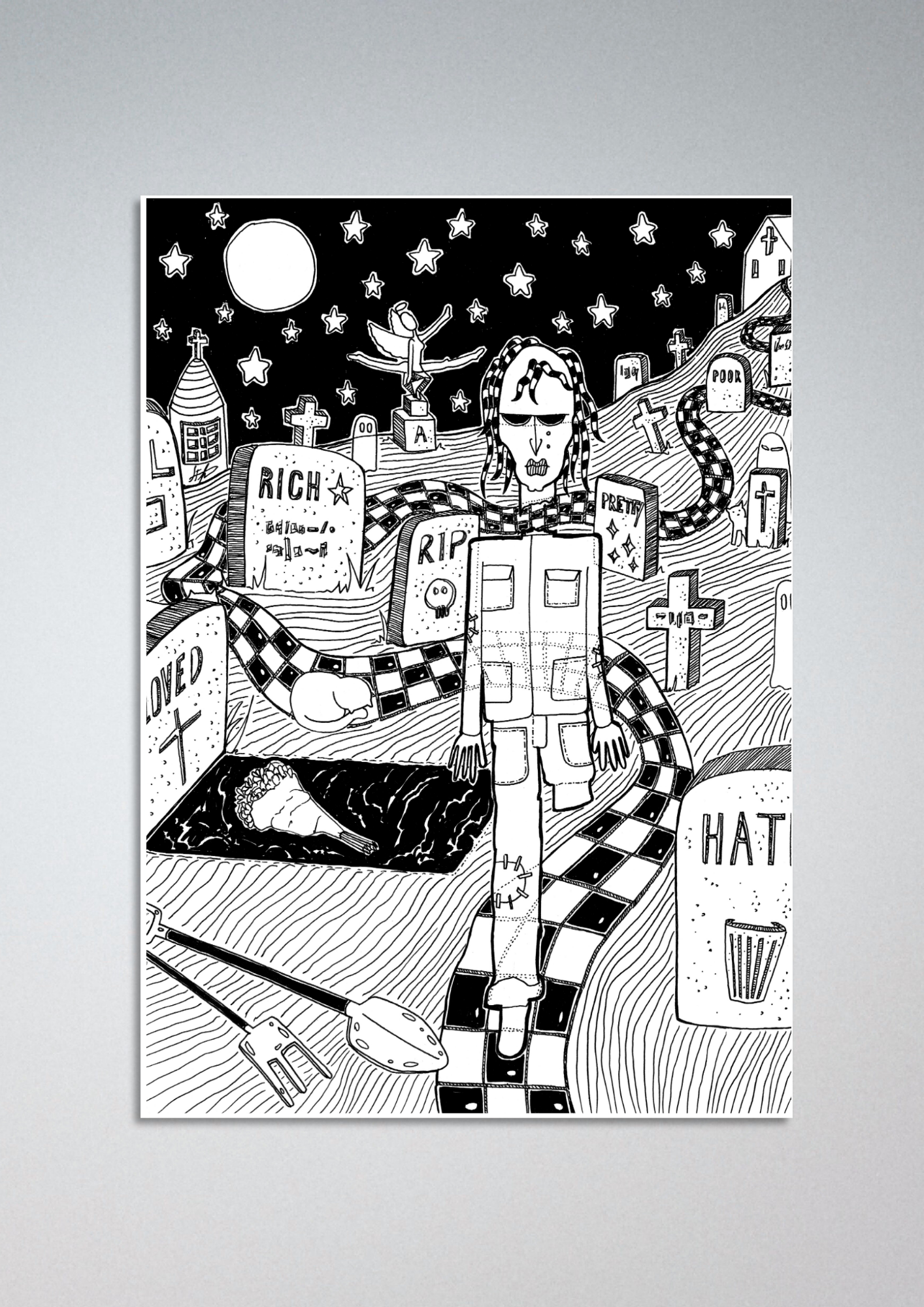 #81 And then we all die - Gilcèe Print