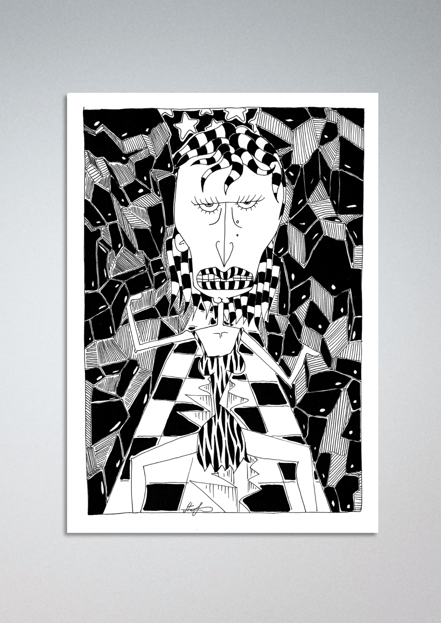 #31 Annoying headache - Gilcèe Print