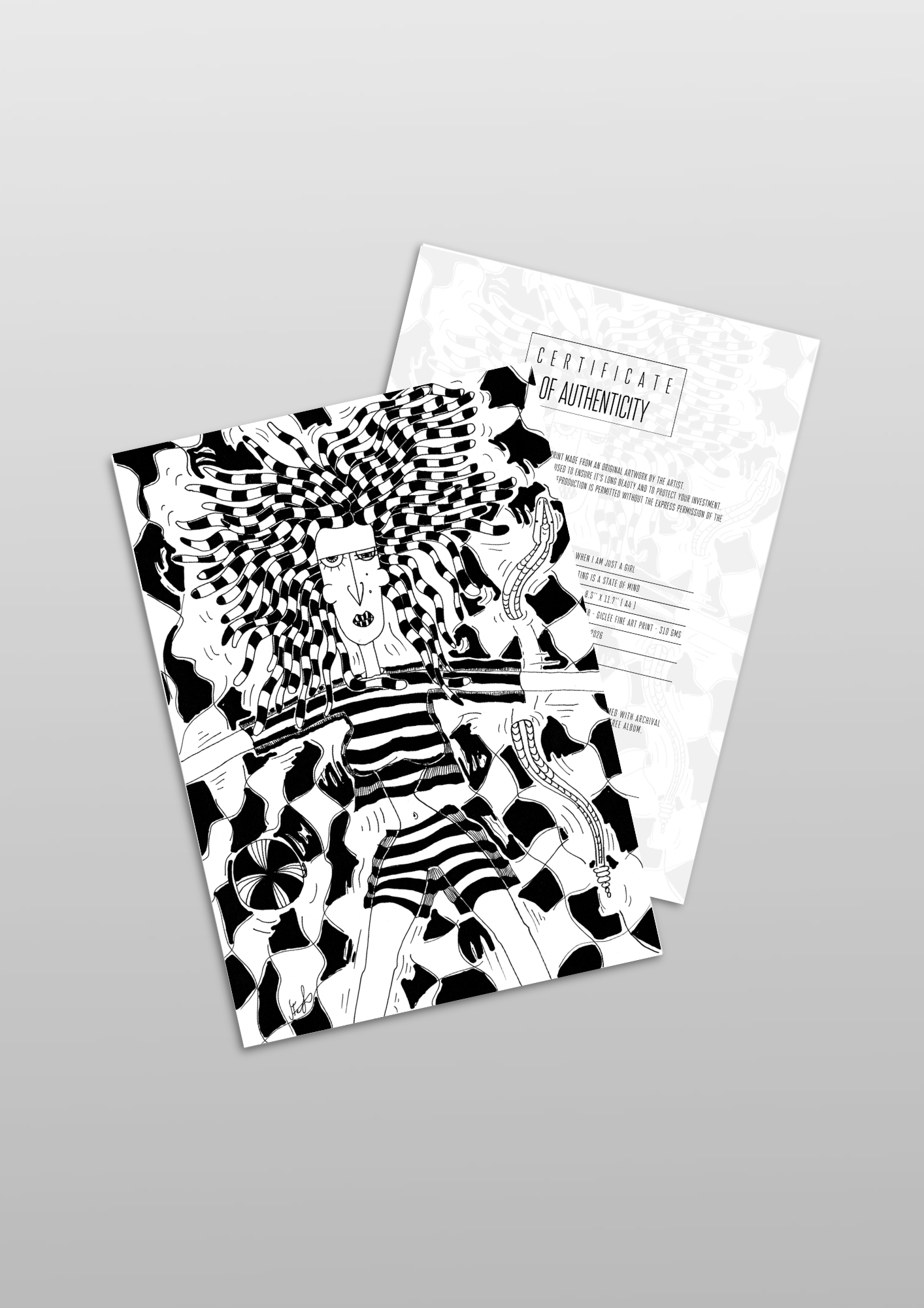 #27 Floating is a state of mind - Gilcèe Print