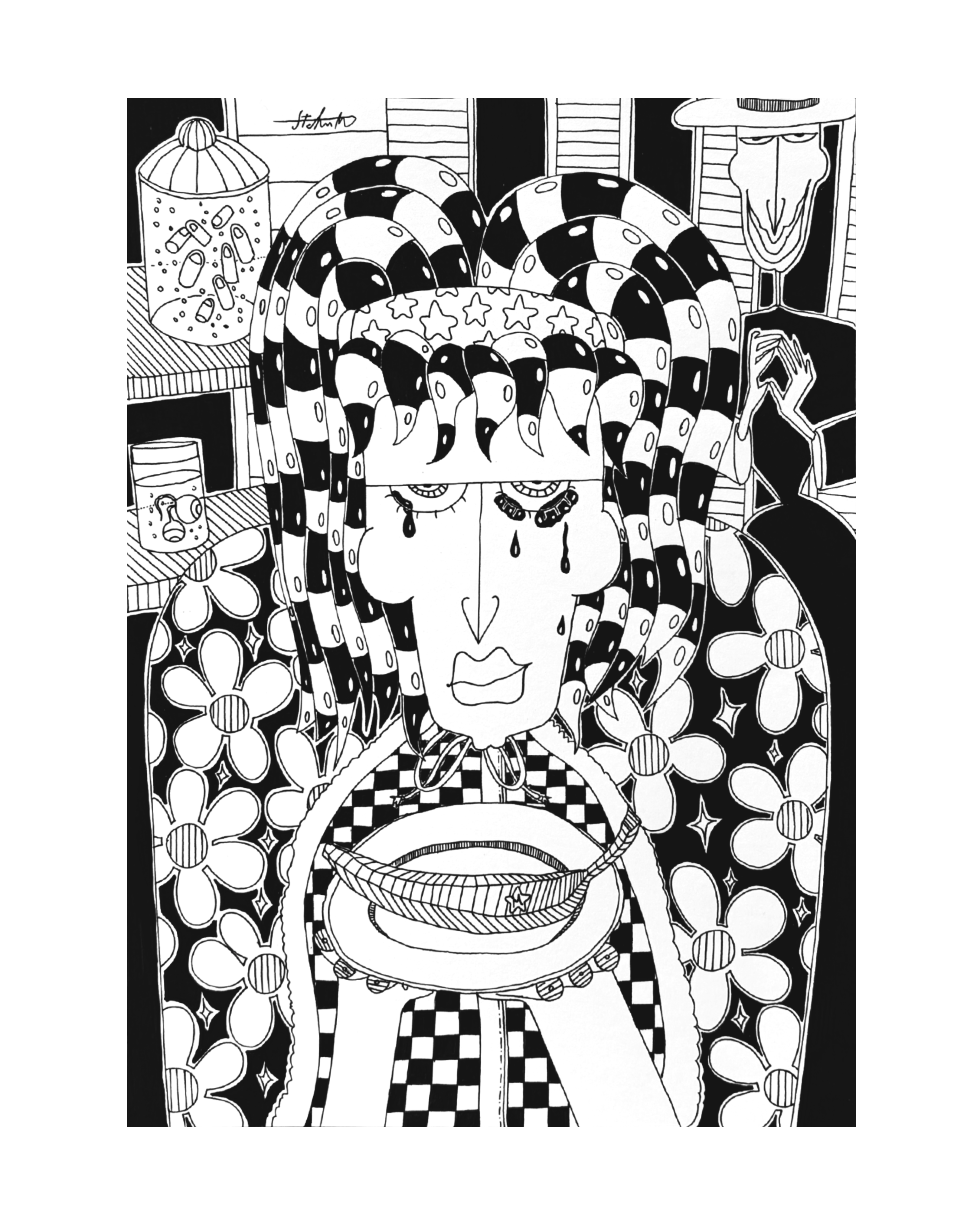 #61 The Evil One - Gilcèe Print