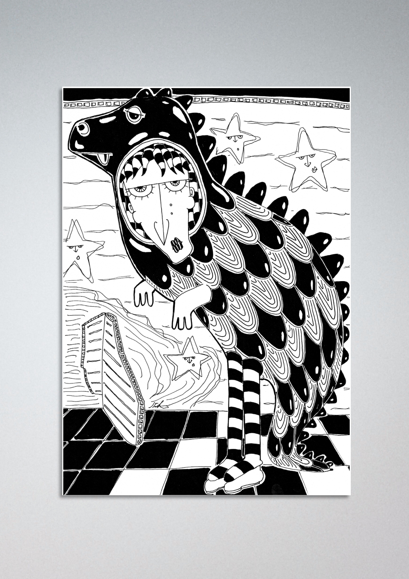 #28 High school play - Gilcèe Print