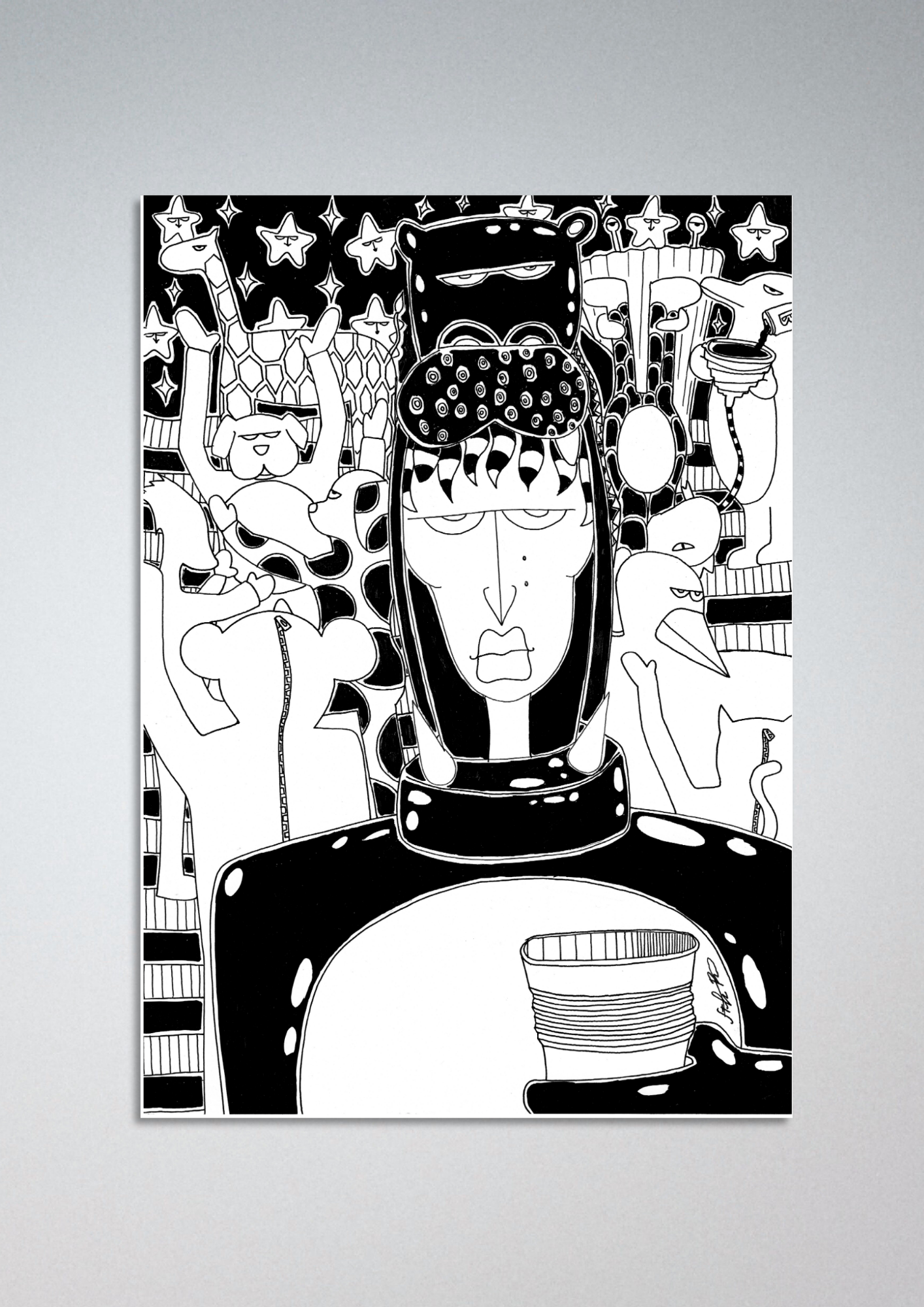 #57 The costume party - Gilcèe Print