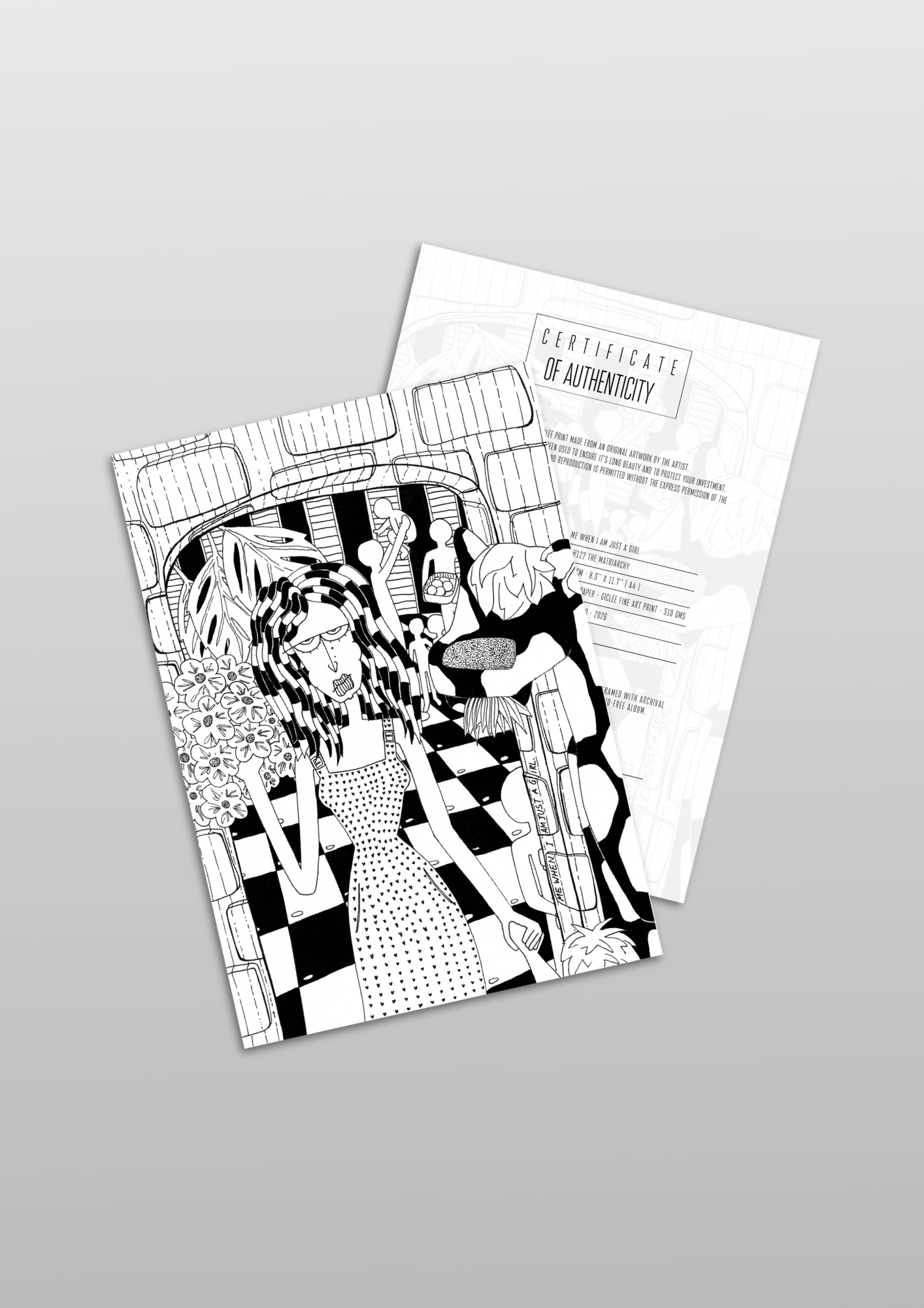 #122 The matriarchy - Gilcèe Print