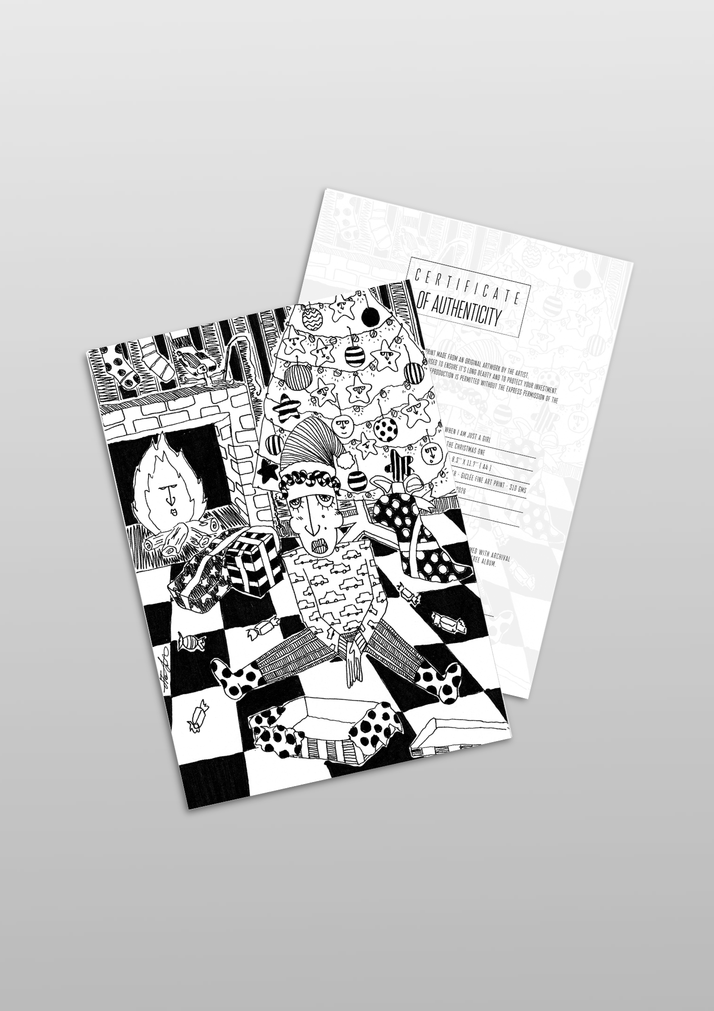 #21 The christmas one - Gilcèe Print