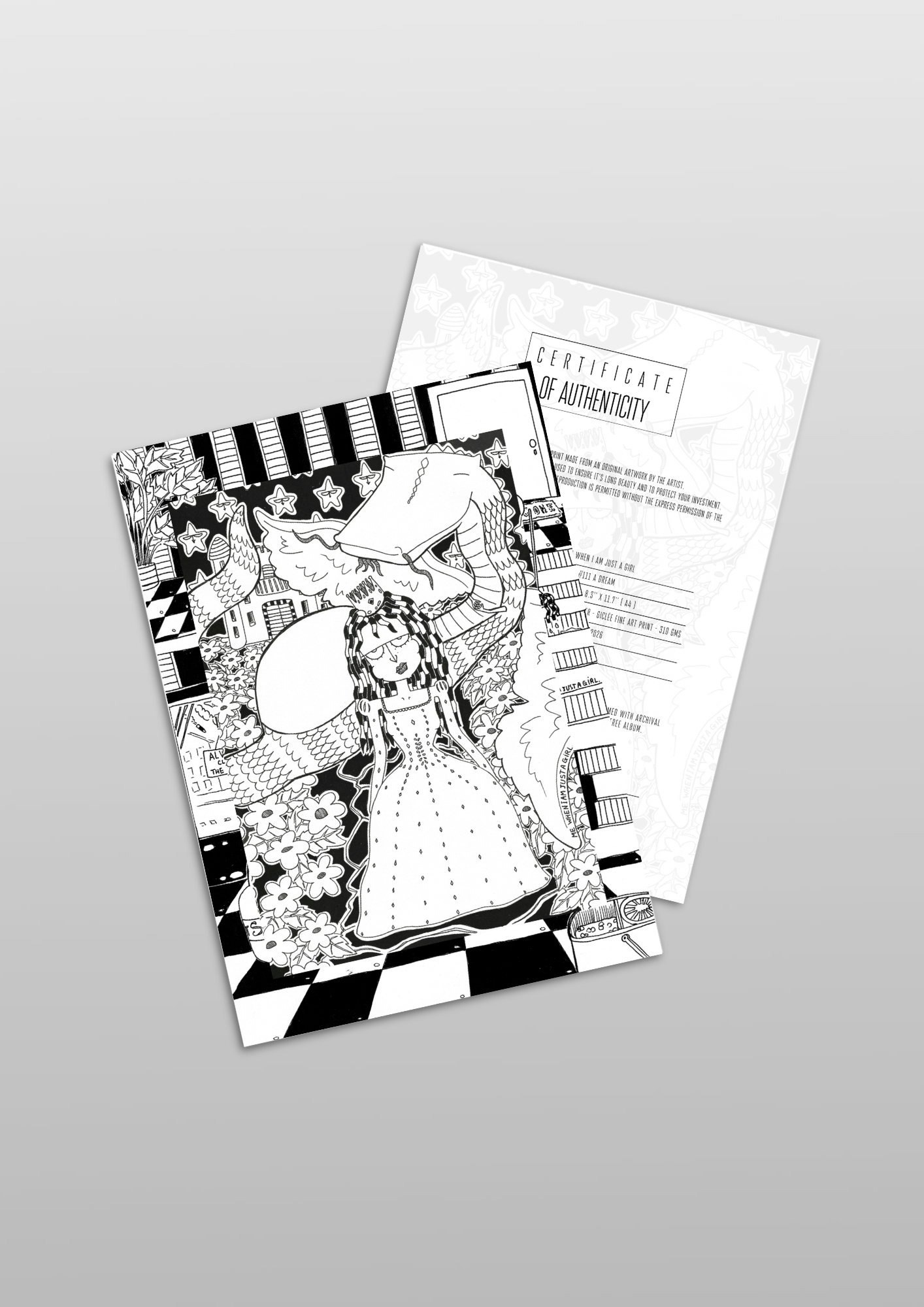 #111 A dream - Gilcèe Print