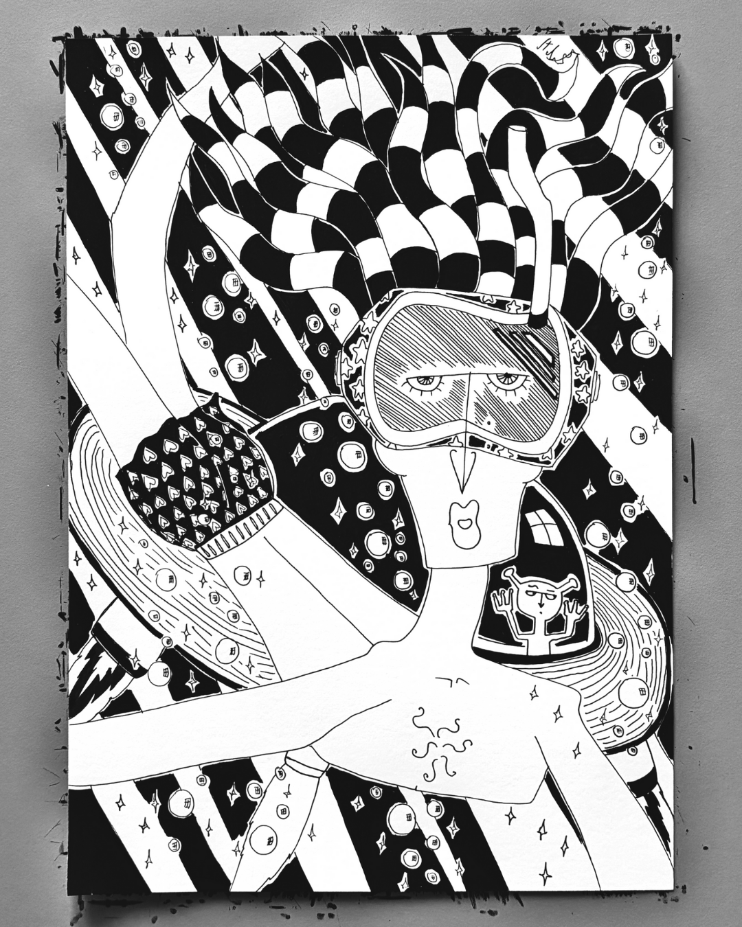 #43 Underwater alien