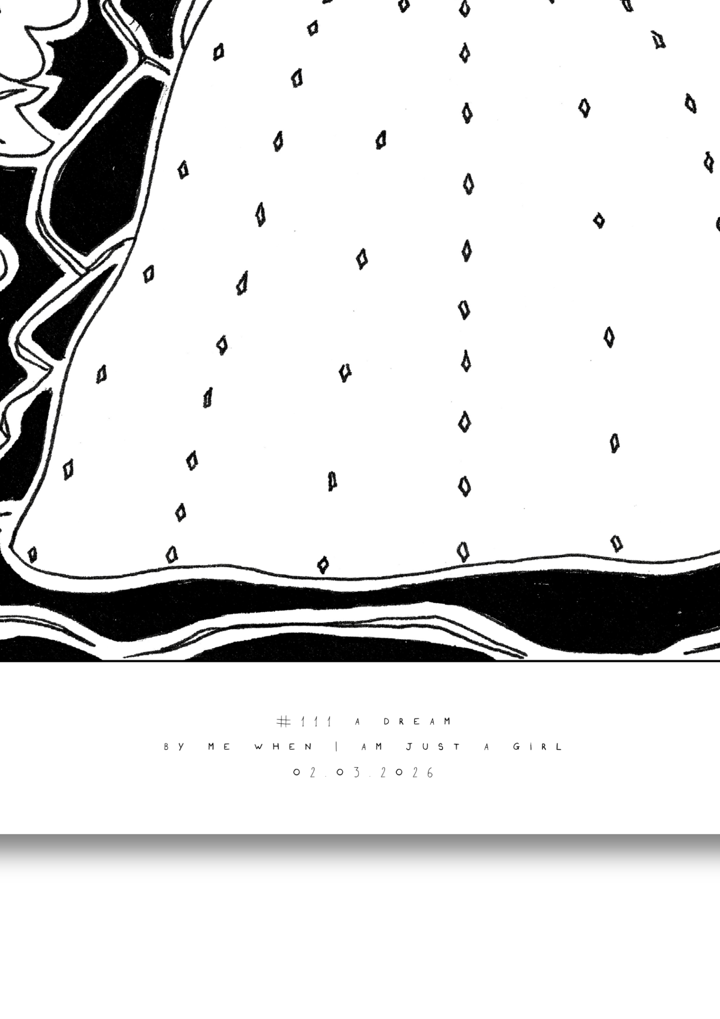 #111 - A Dream -  Semi-Glossy Paper Poster