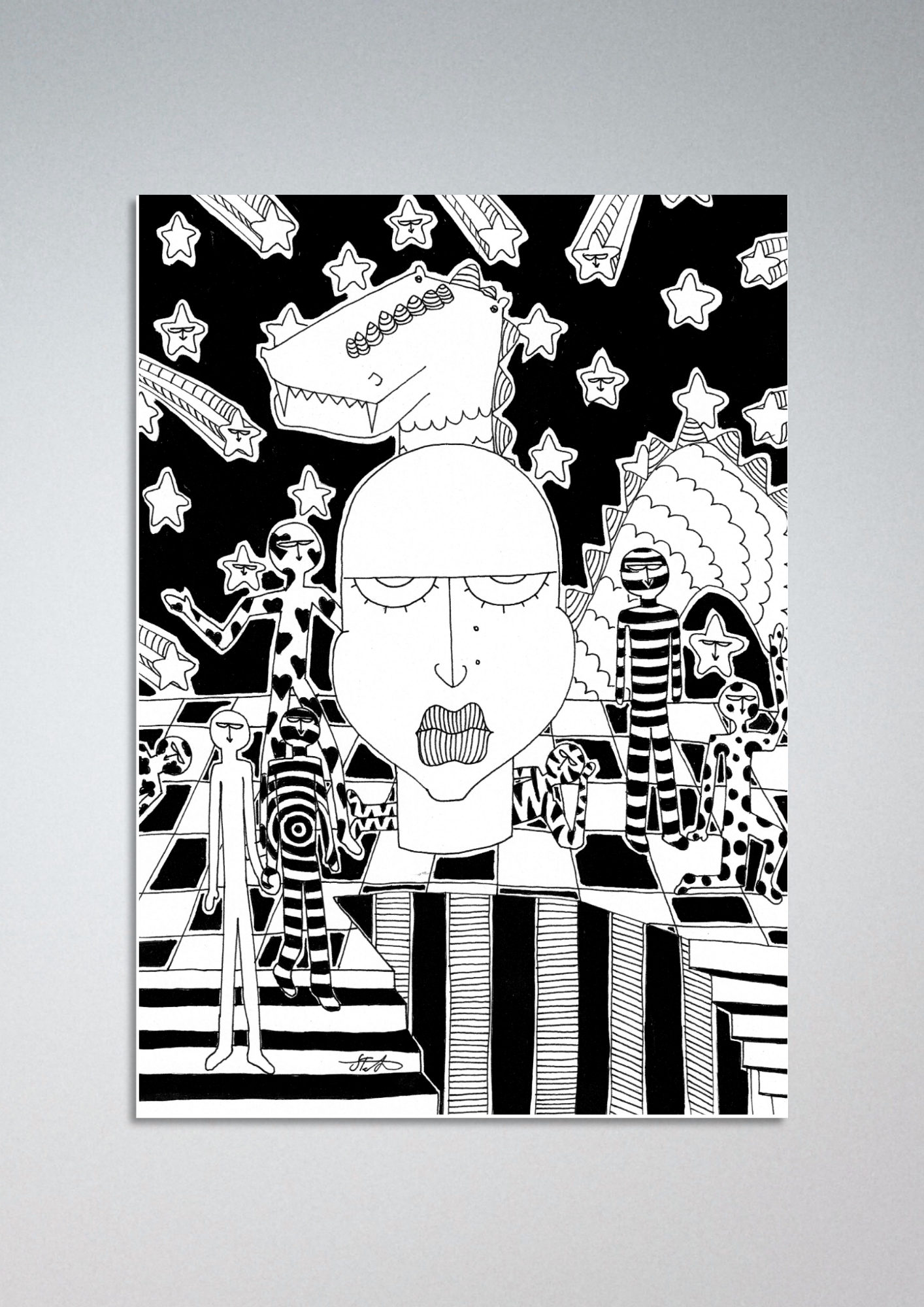 #99 Make a wish - Gilcèe Print