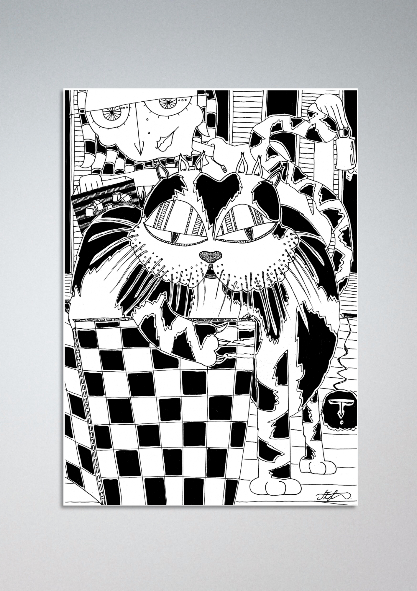 #66 Please don't break the box - Gilcèe Print