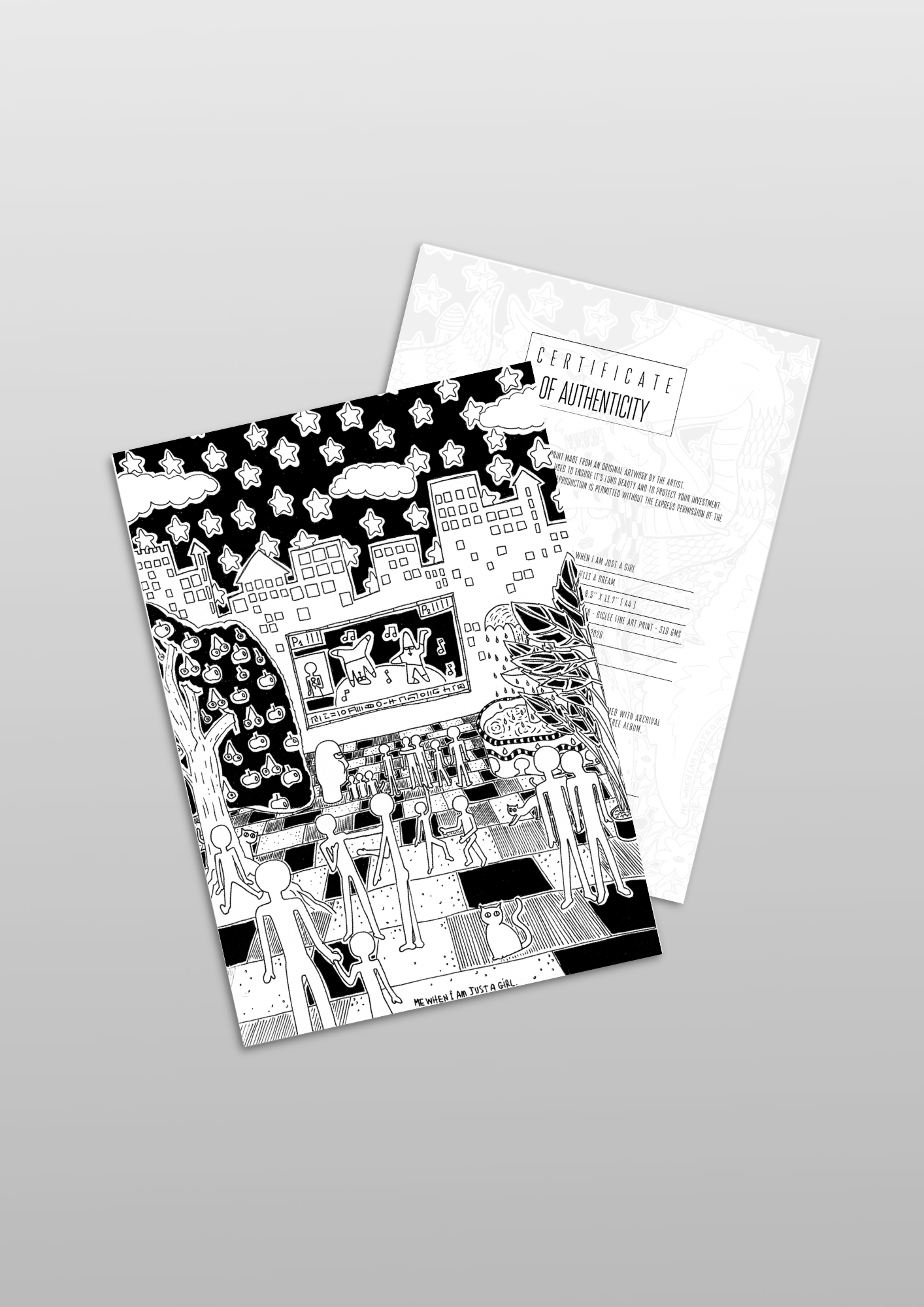 #112 Dance battle - Gilcèe Print