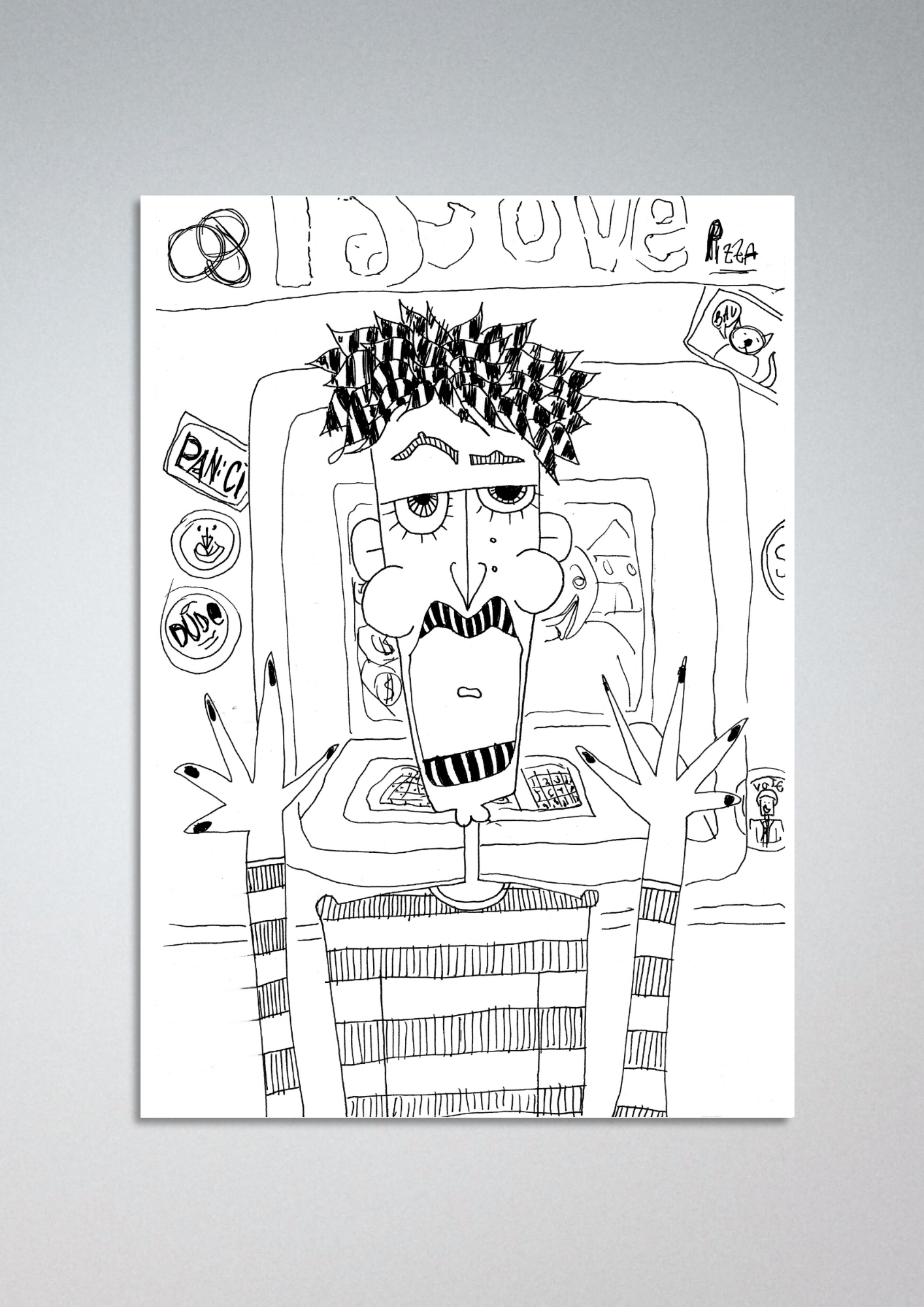 #1 This is a robbery - Gilcèe Print