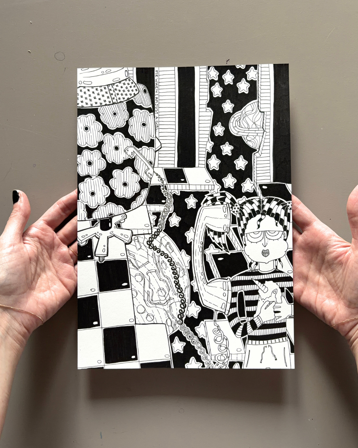 #124 Phone works both ways - Original