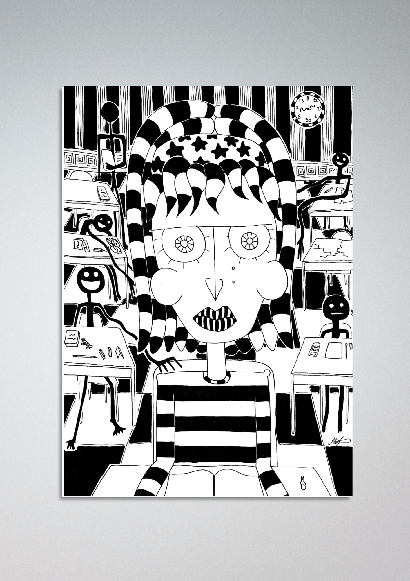 #36 The nightmare - Gilcèe Print