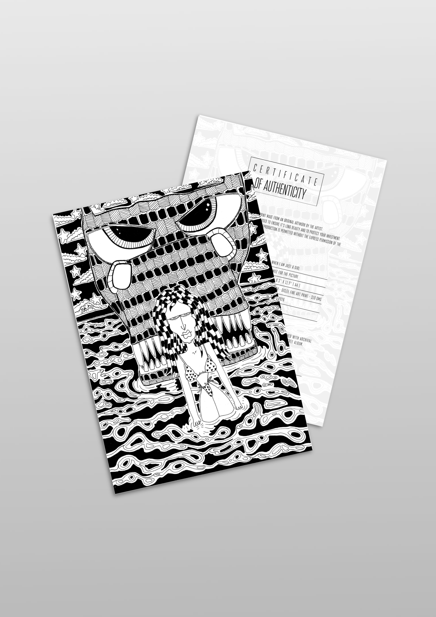 #84 Smile for the picture - Gilcèe Print