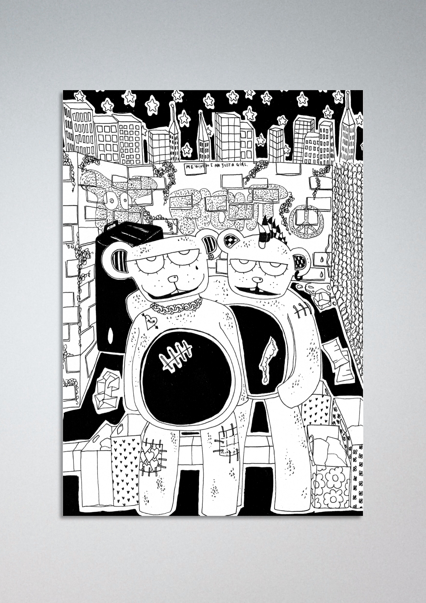 #117 The bears - Gilcèe Print