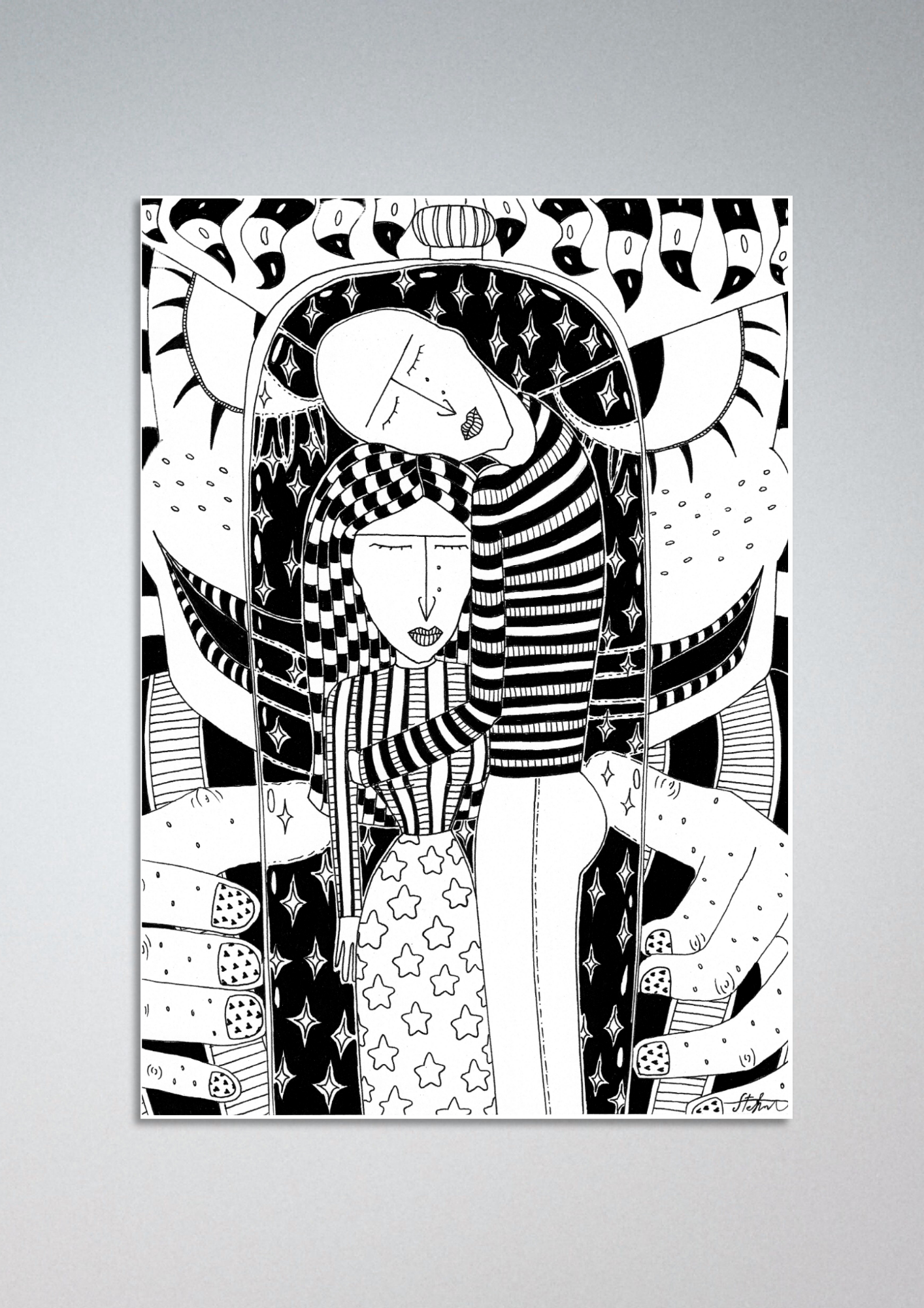 #88 The power of love - Gilcèe Print