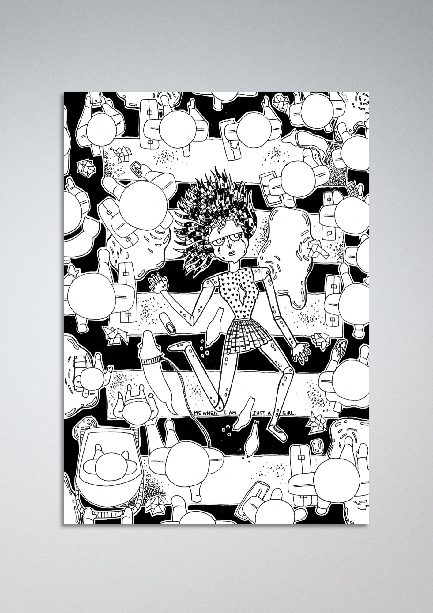 #120 The doll - Gilcèe Print