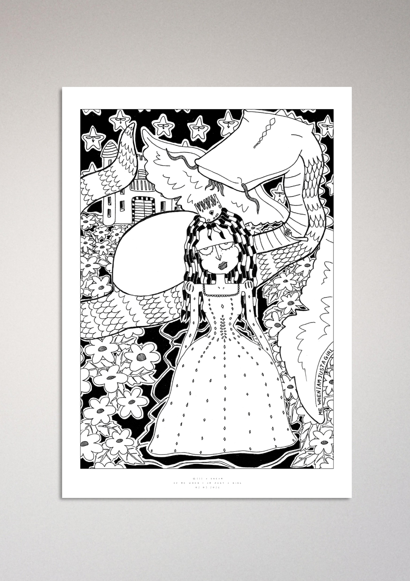 #111 - A Dream -  Semi-Glossy Paper Poster