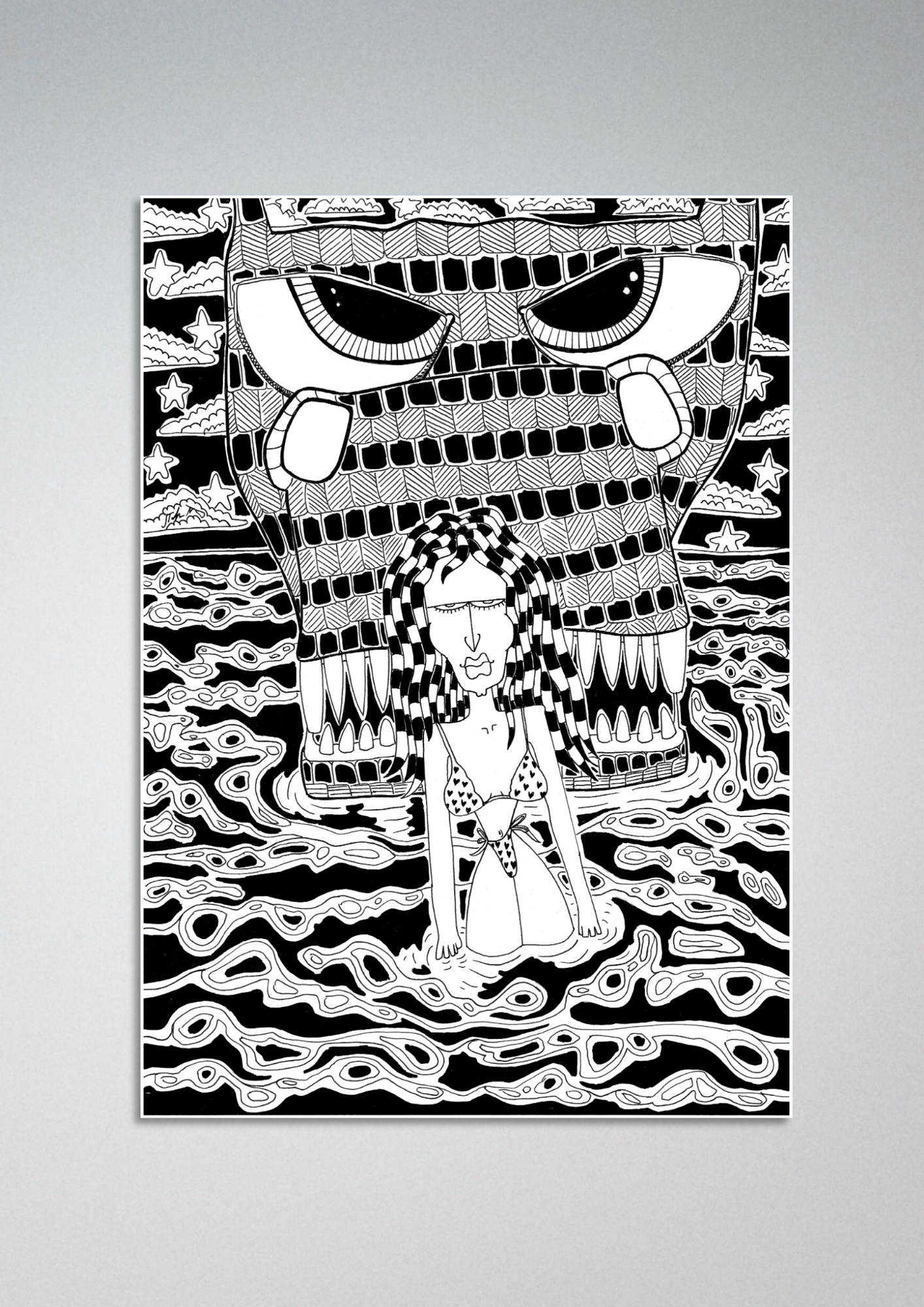 #84 Smile for the picture - Gilcèe Print