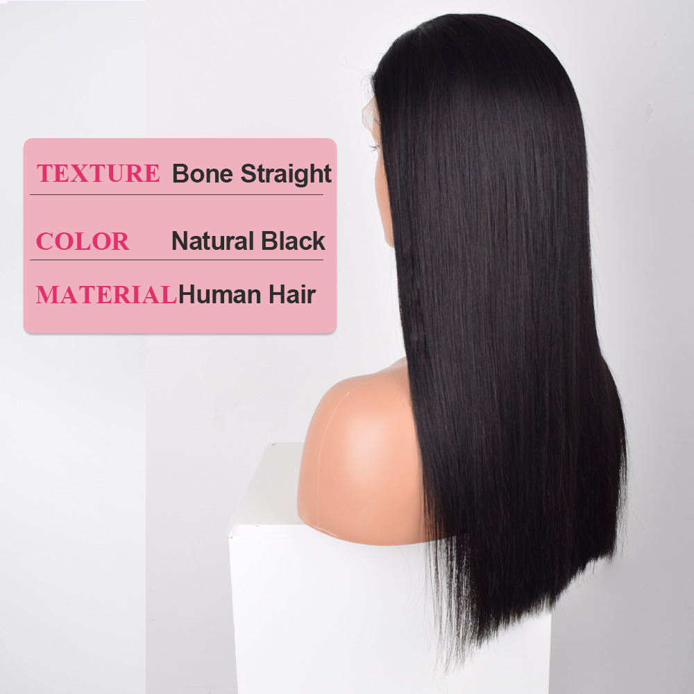 Bone Straight Human Hair Wig