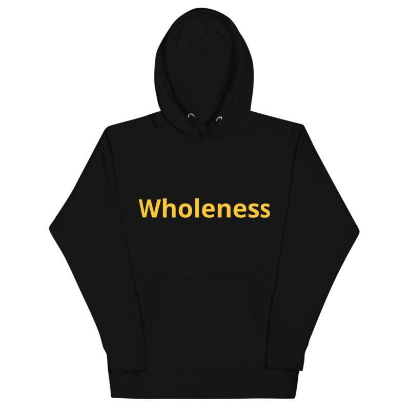 Official "Wholeness" Premium Hoodie - Black & Gold