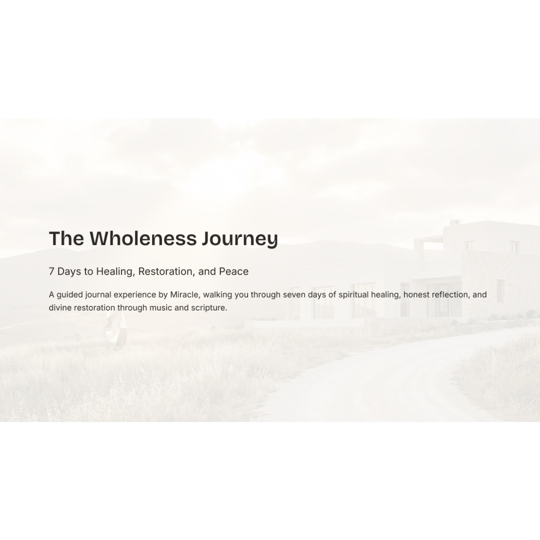 The Wholeness Journey: 7-Day Devotional (Digital Download)