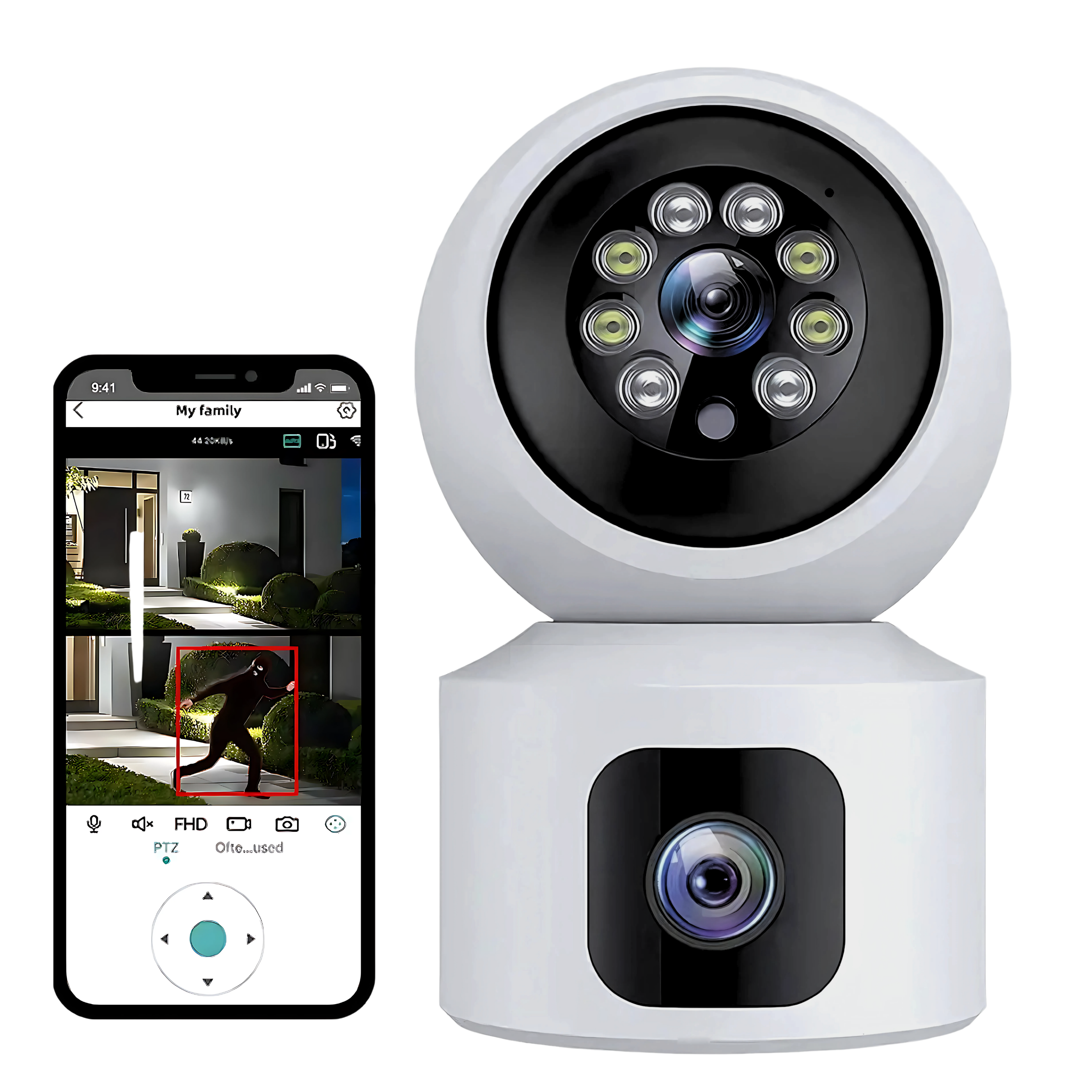 ThinkValue Smart Home Security Camera wifi
