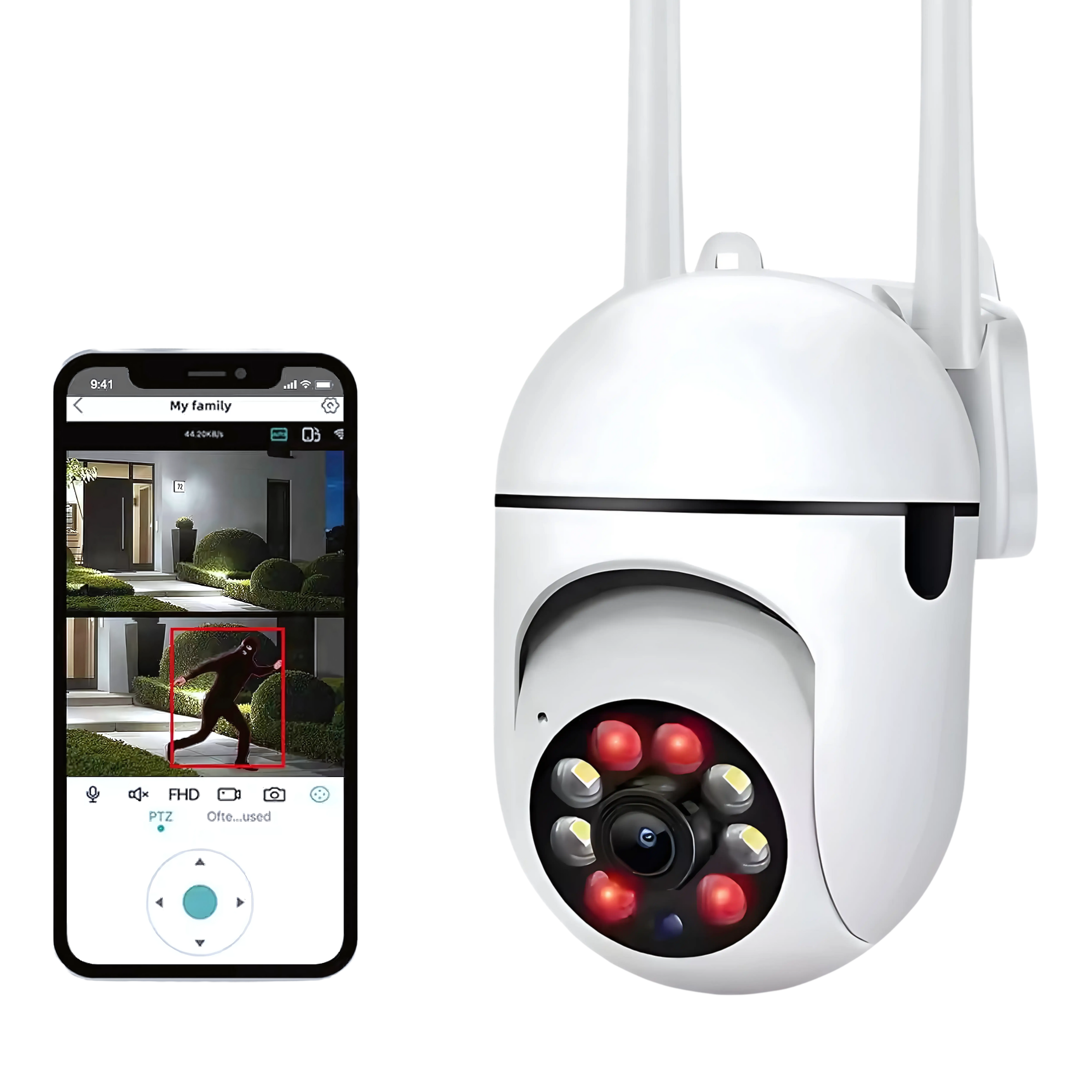 ThinkValue Wireless WIFI Indoor Security Camera