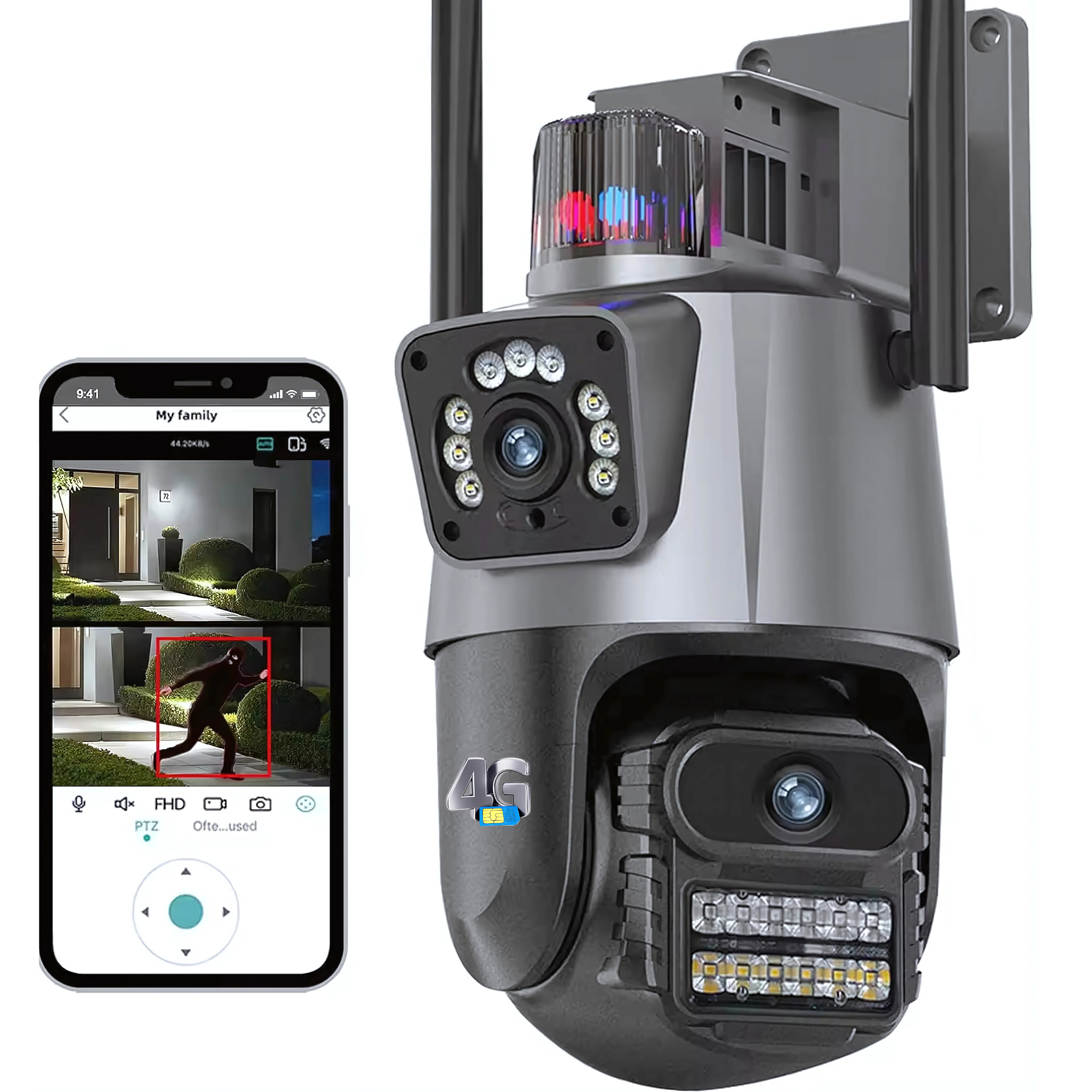 4G Outdoor Security Camera