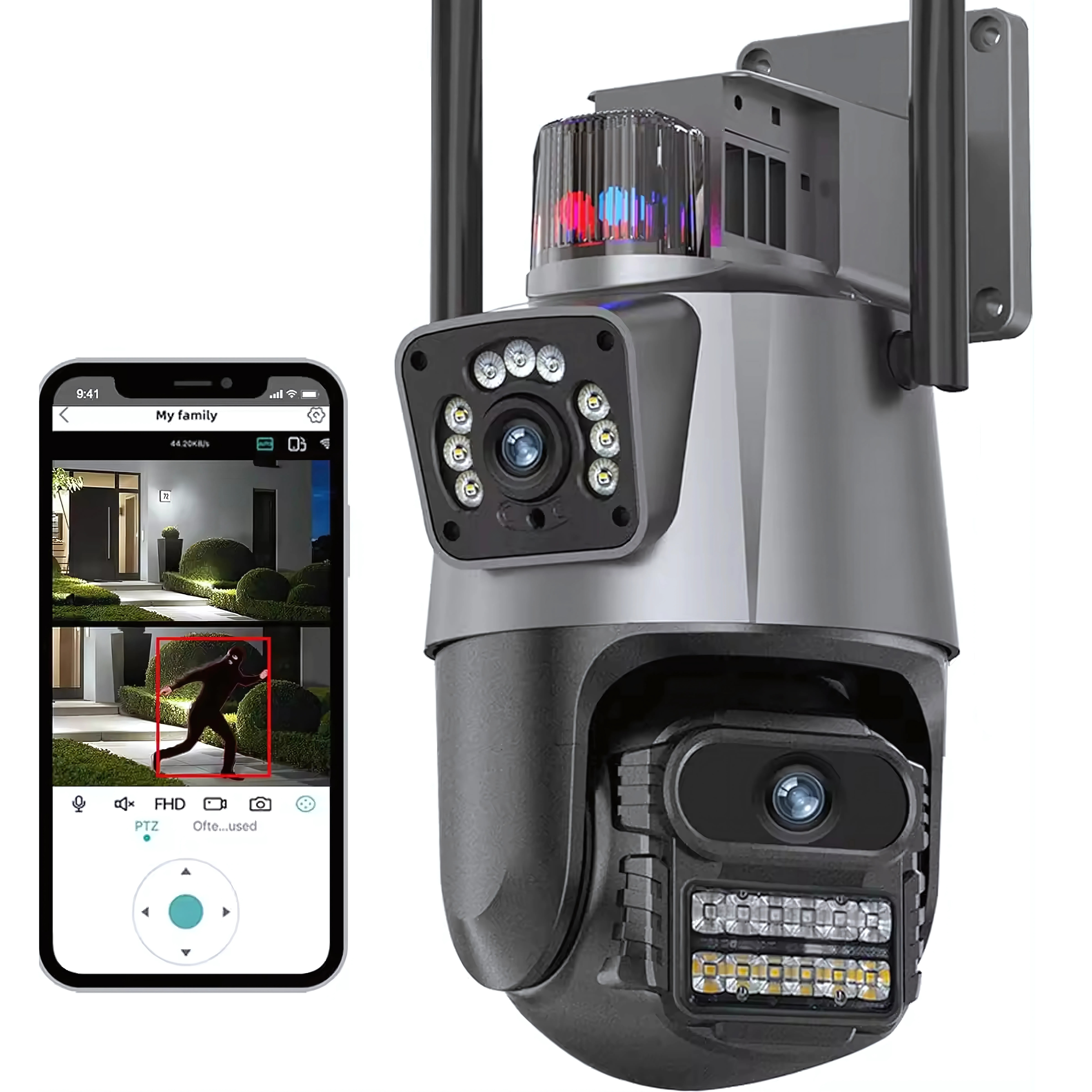 ThinkValue Outdoor Wireless wifi Security Camera