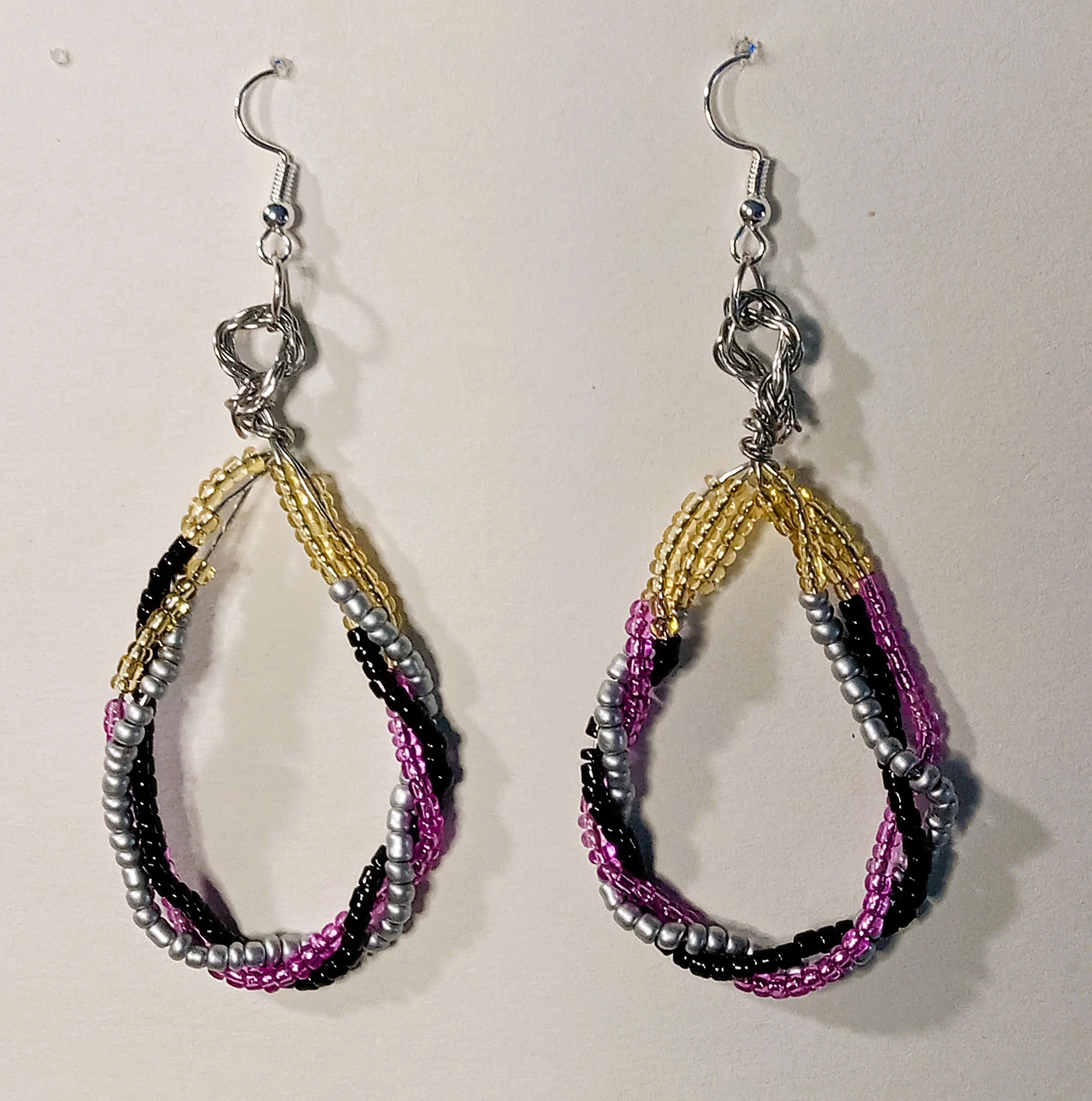 Twisted Bead Earrings