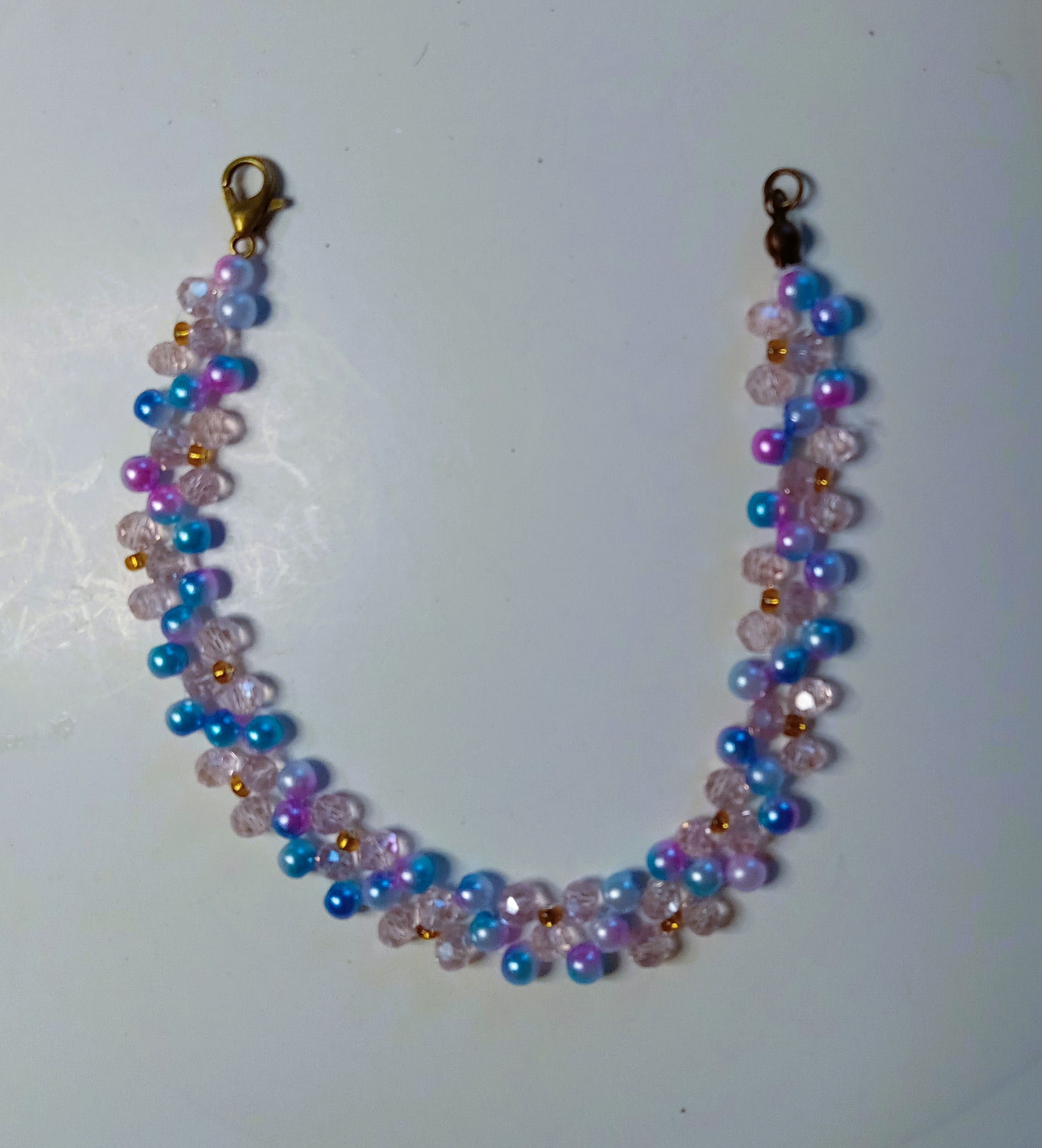 Crystal & Pearl Beaded Bracelets