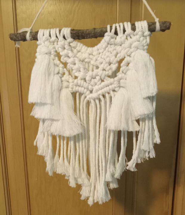 White Wall Hanging