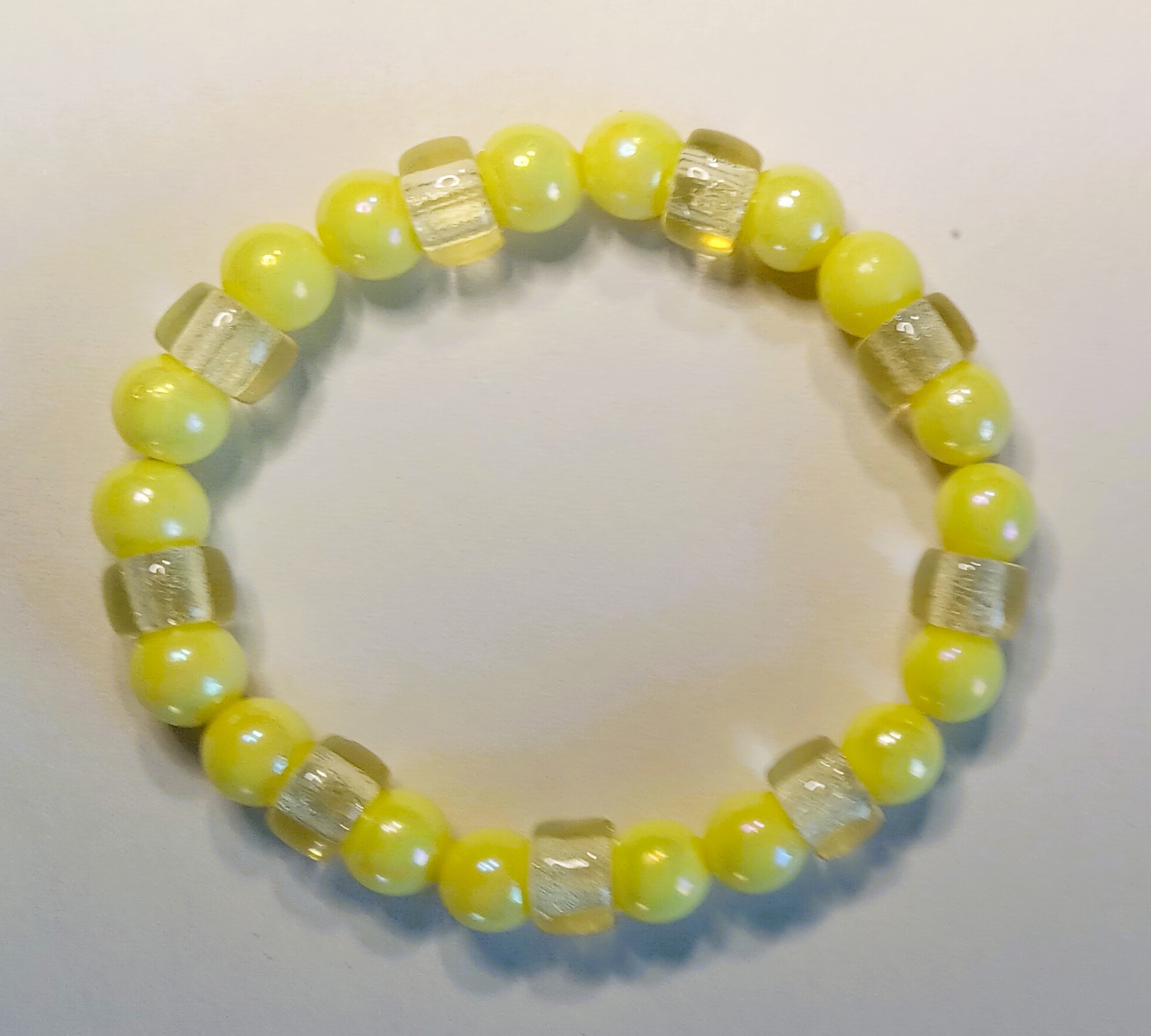 Yellow Stretch Bracelet