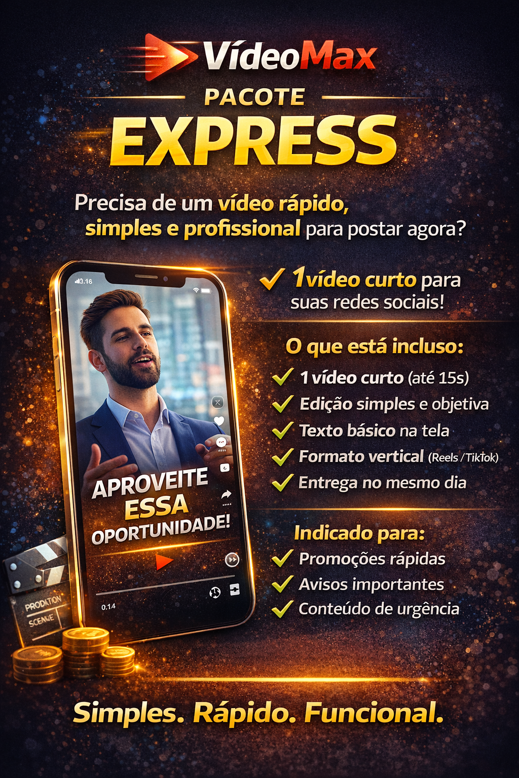 Vídeo Max - Pacote Express