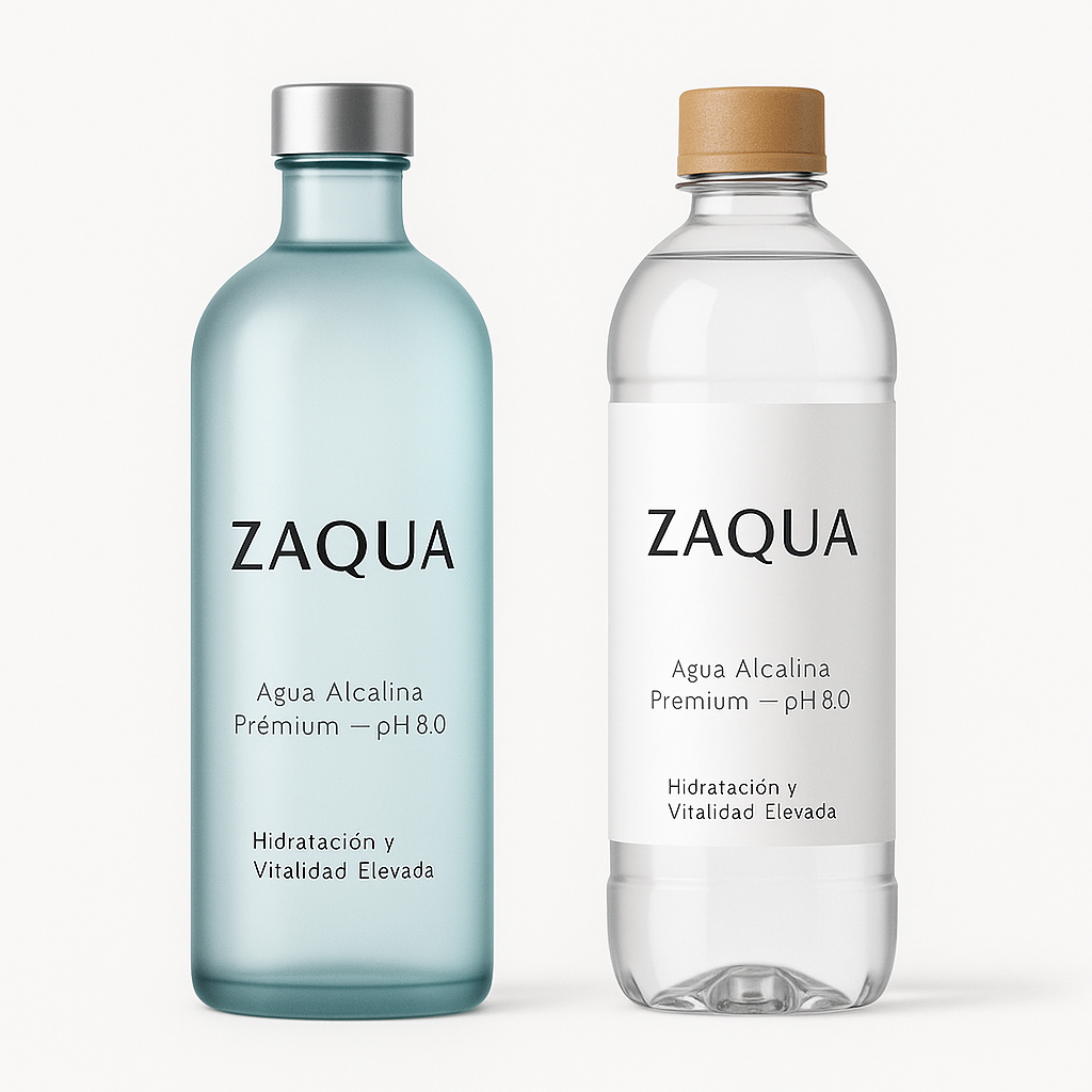Zaqua Essentials - Agua Alcalina Ionizada 1000 mL