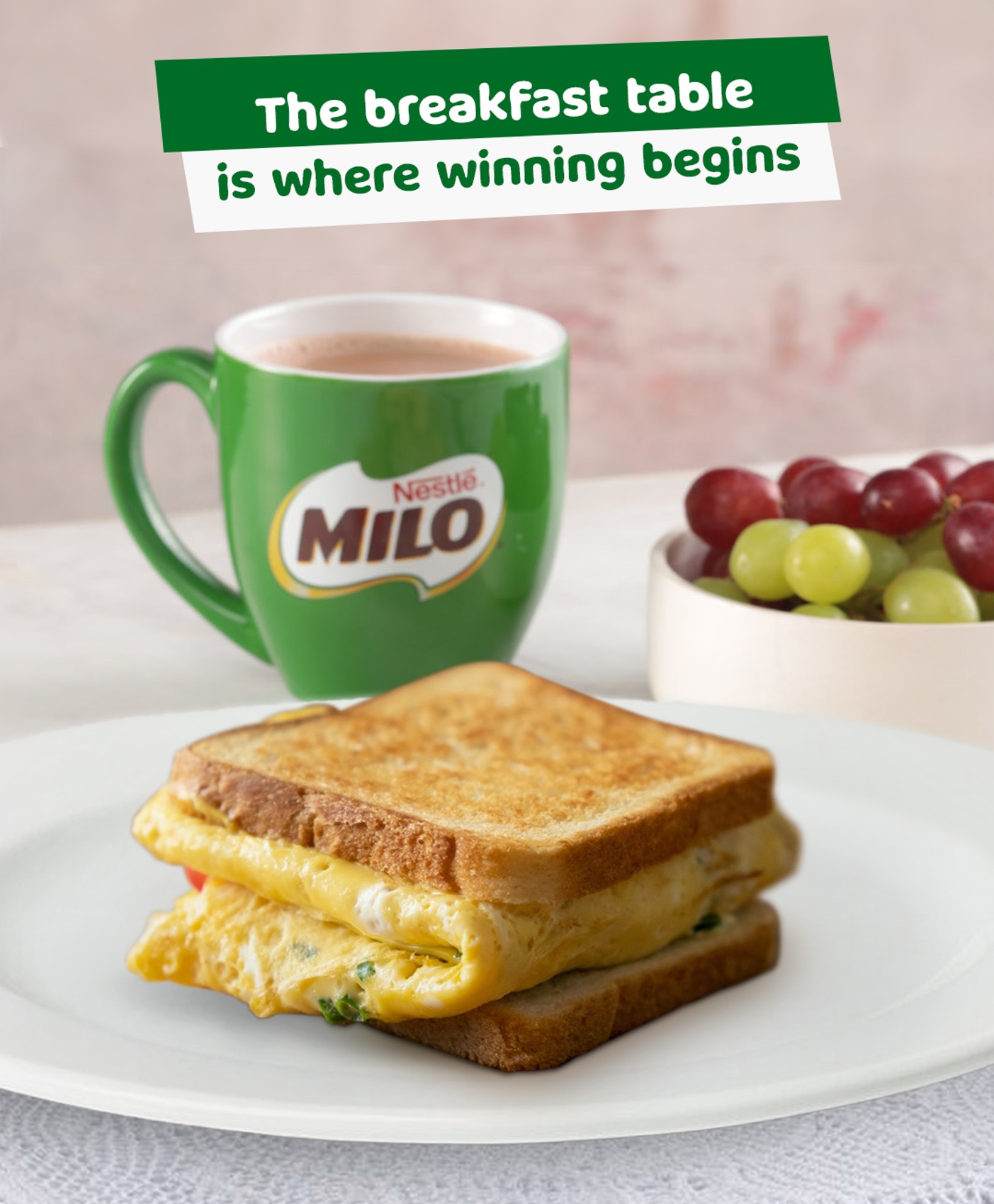 Nestlé Milo Breakfast Set
