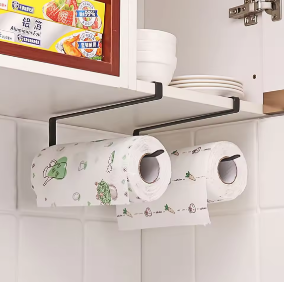 Under-Shelf Paper Towel Holder