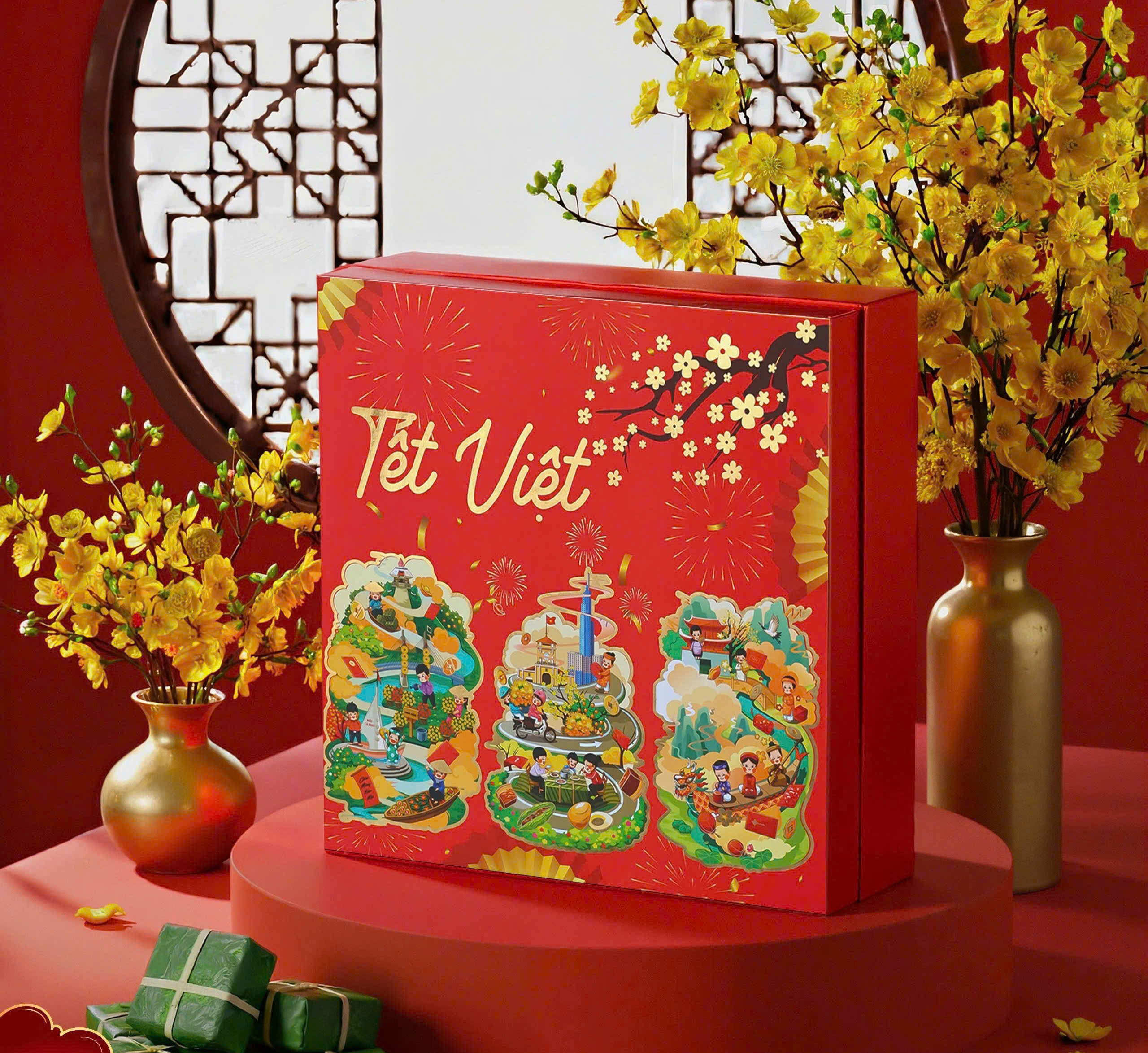 Bộ quà Tết Bính Ngọ 2026