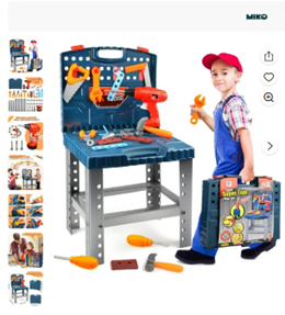 Children’s Tool Bench Set