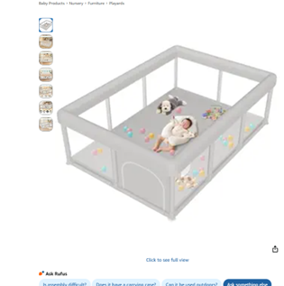 BESUHOT,Baby Playpen