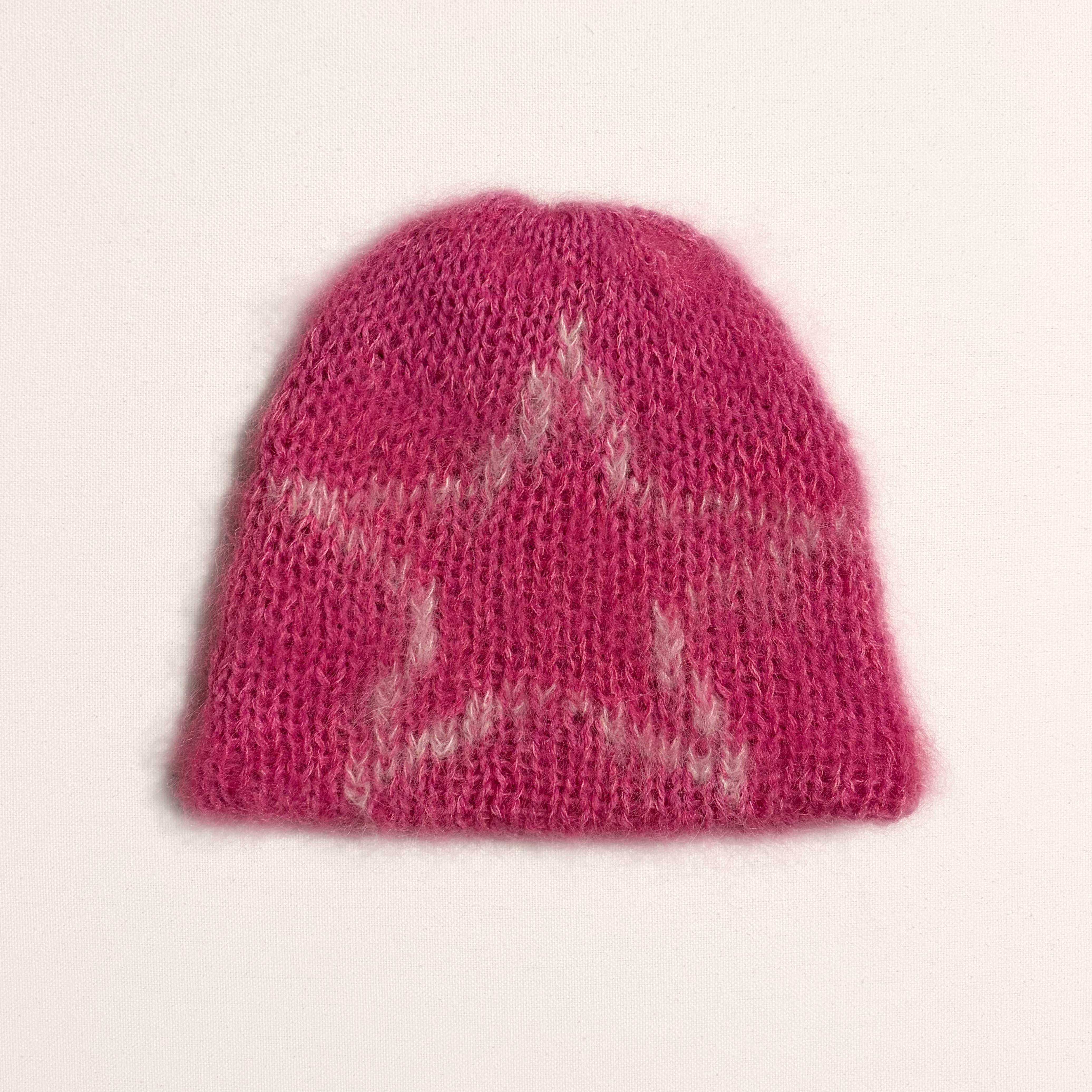 Brushed Mohair Beanie