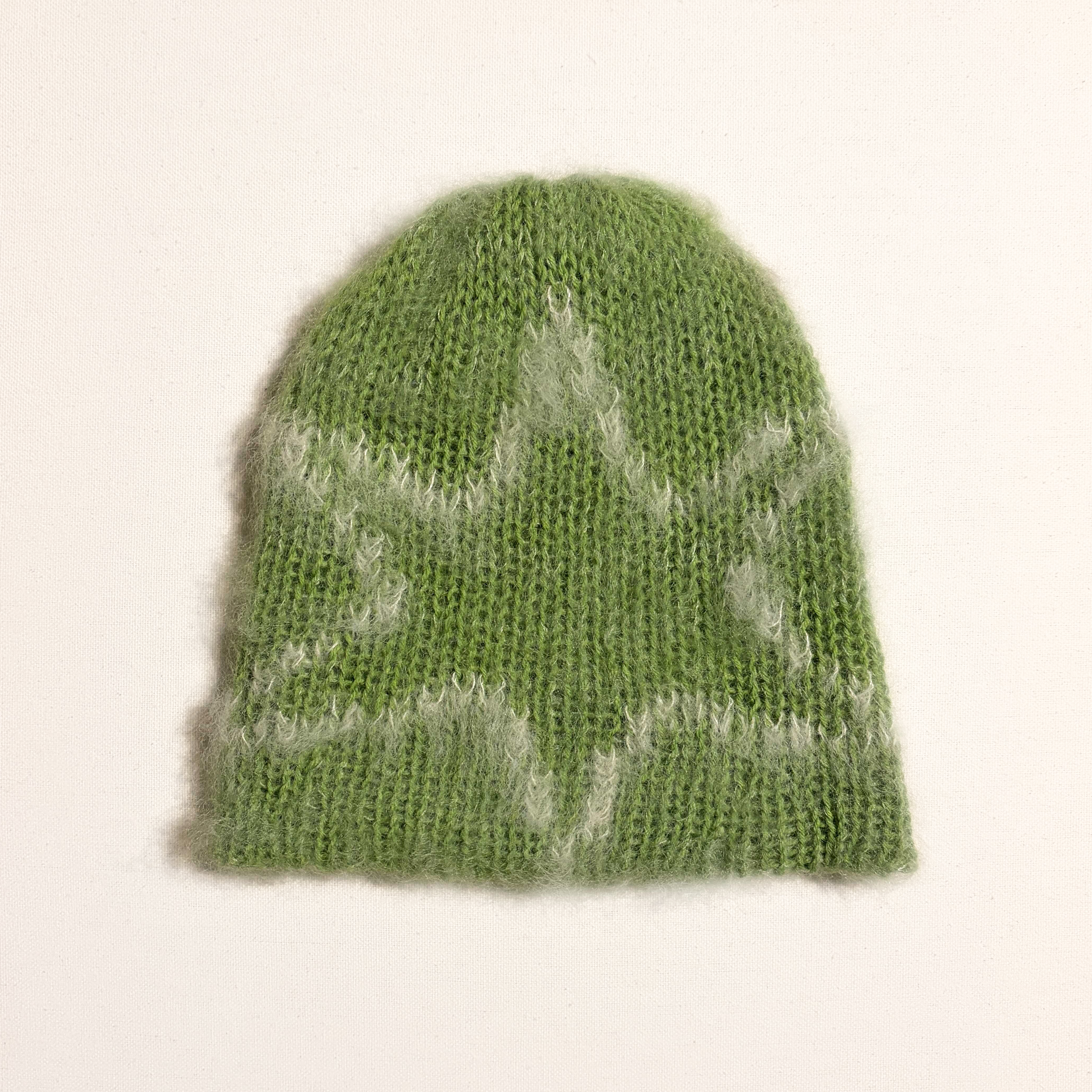 Brushed Mohair Beanie