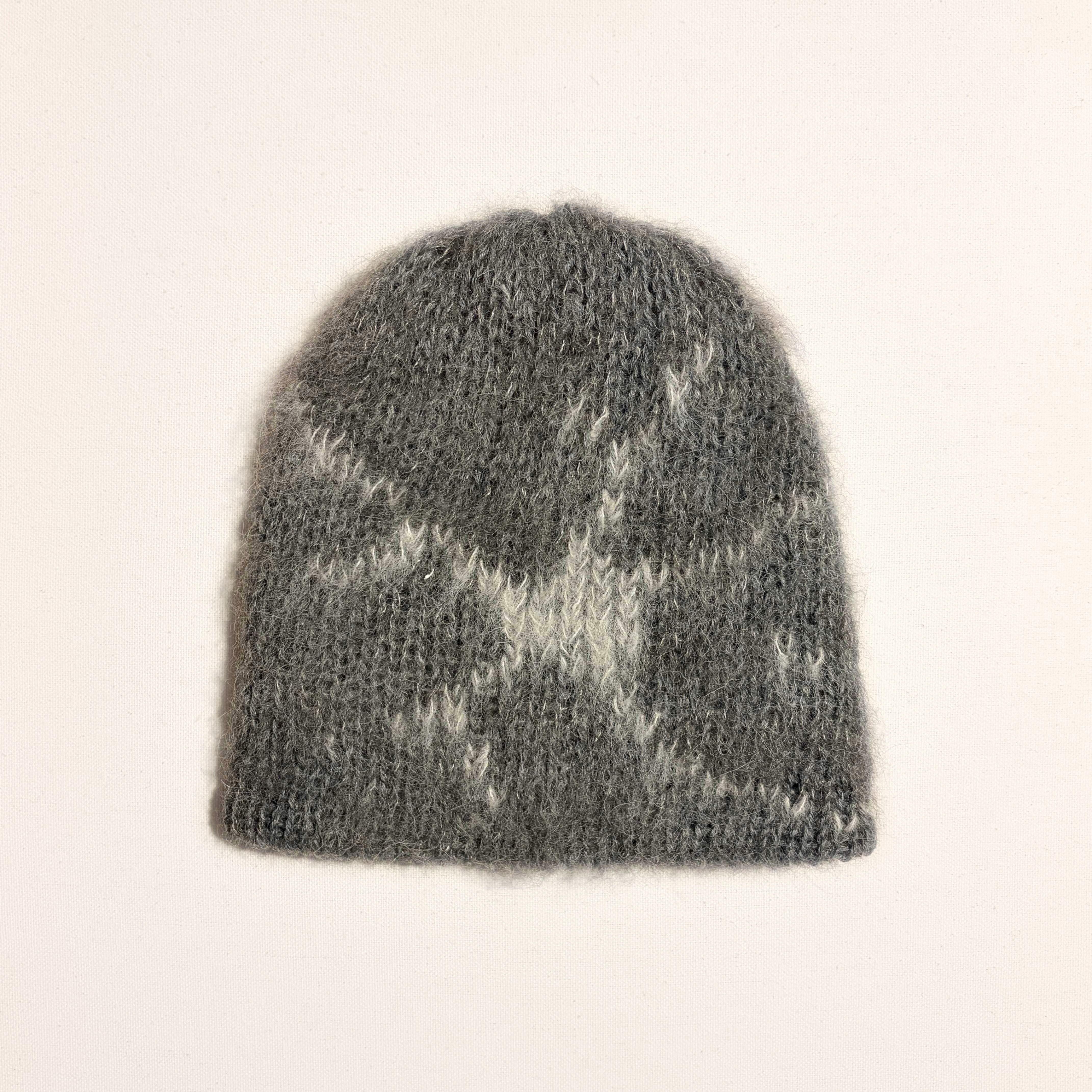 Brushed Mohair Beanie