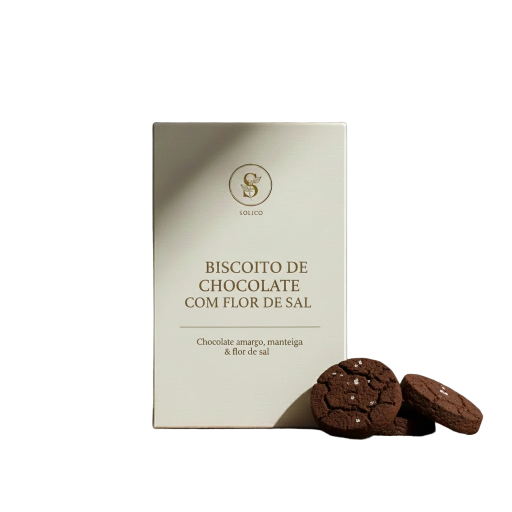 Biscoito de Chocolate com Flor de Sal