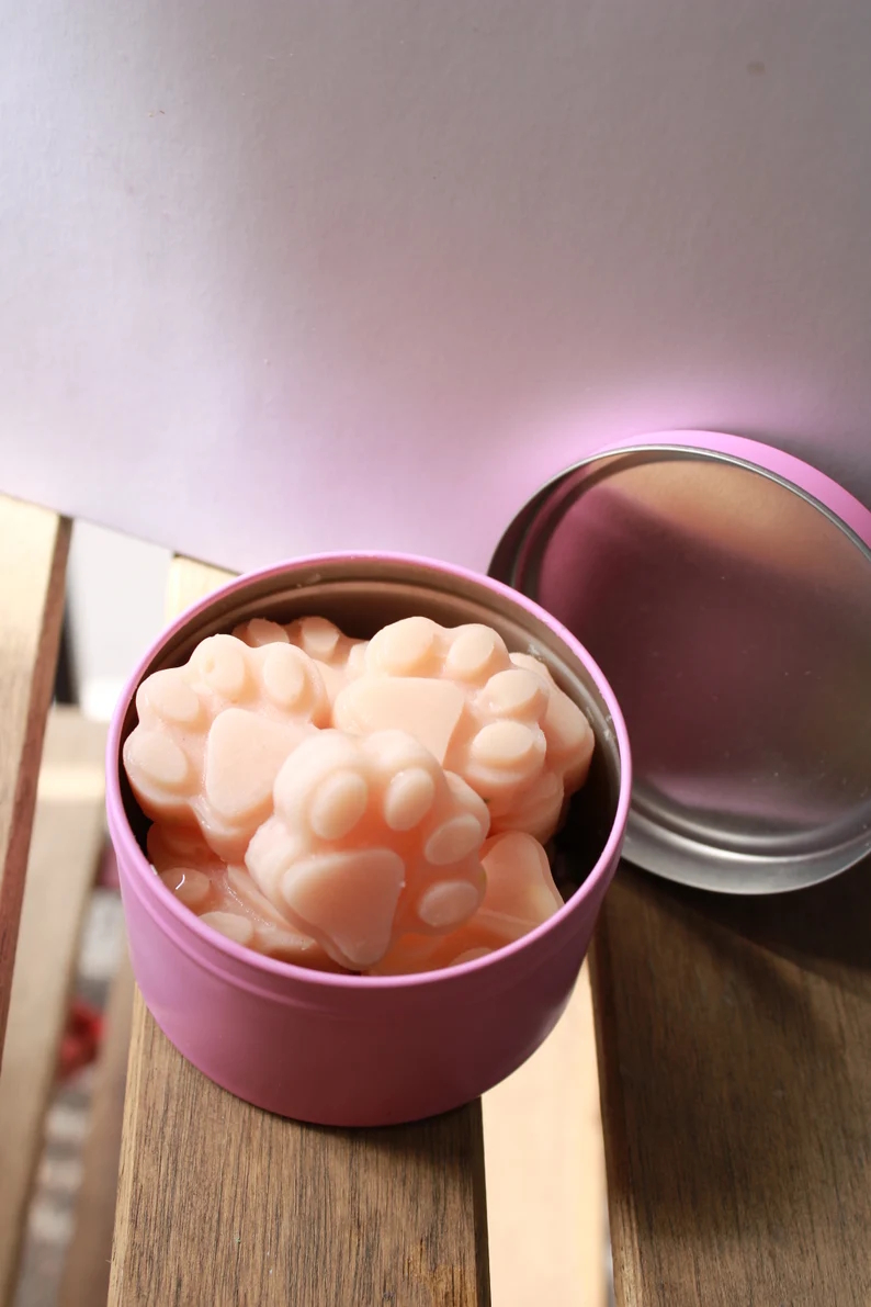 Paw Print Soy Wax Melts | Strong Fragrance, 4.5 oz