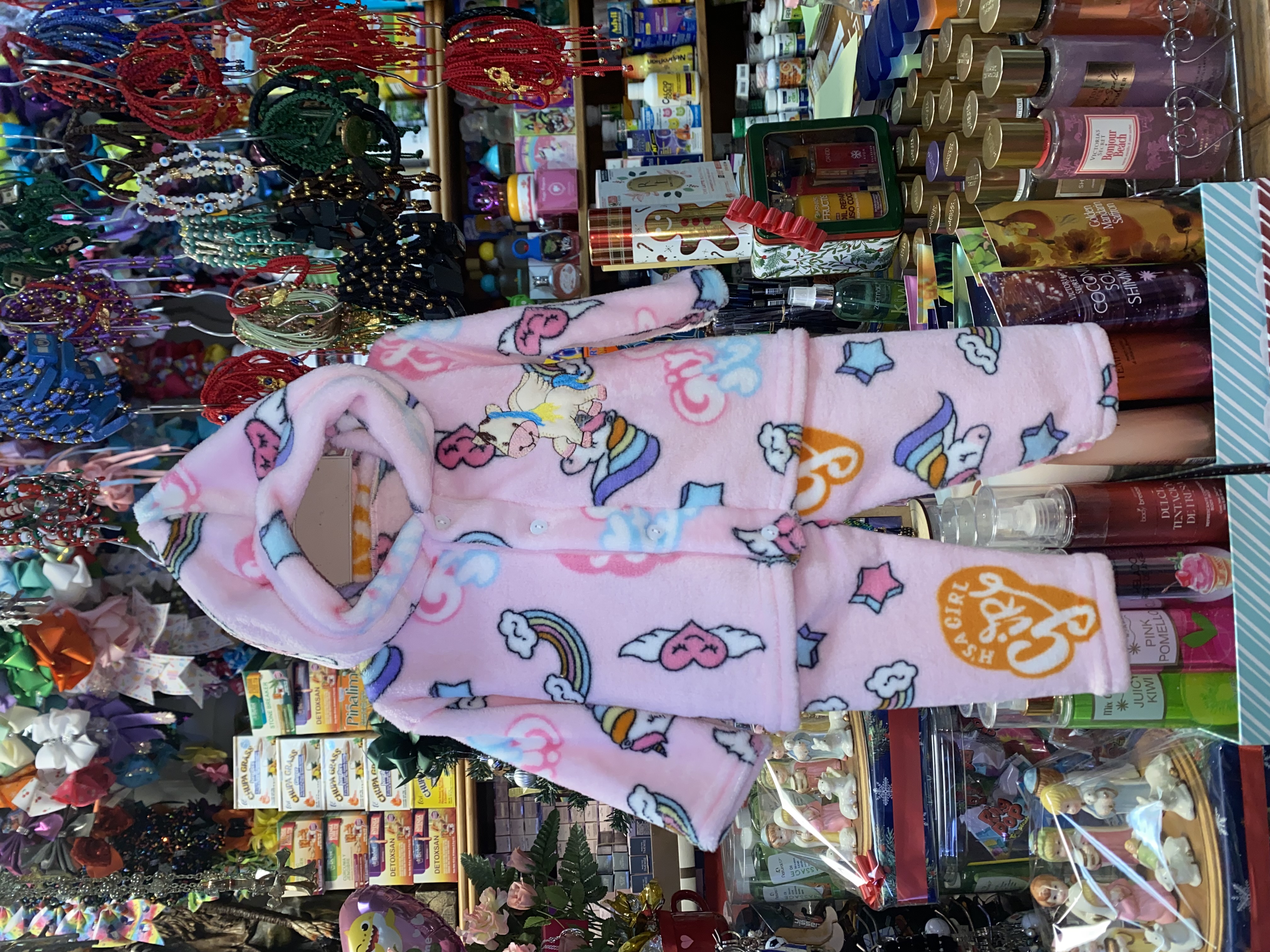 2 pc Children’s Cartoon Printed, fleece, PJ set (0-6M) 