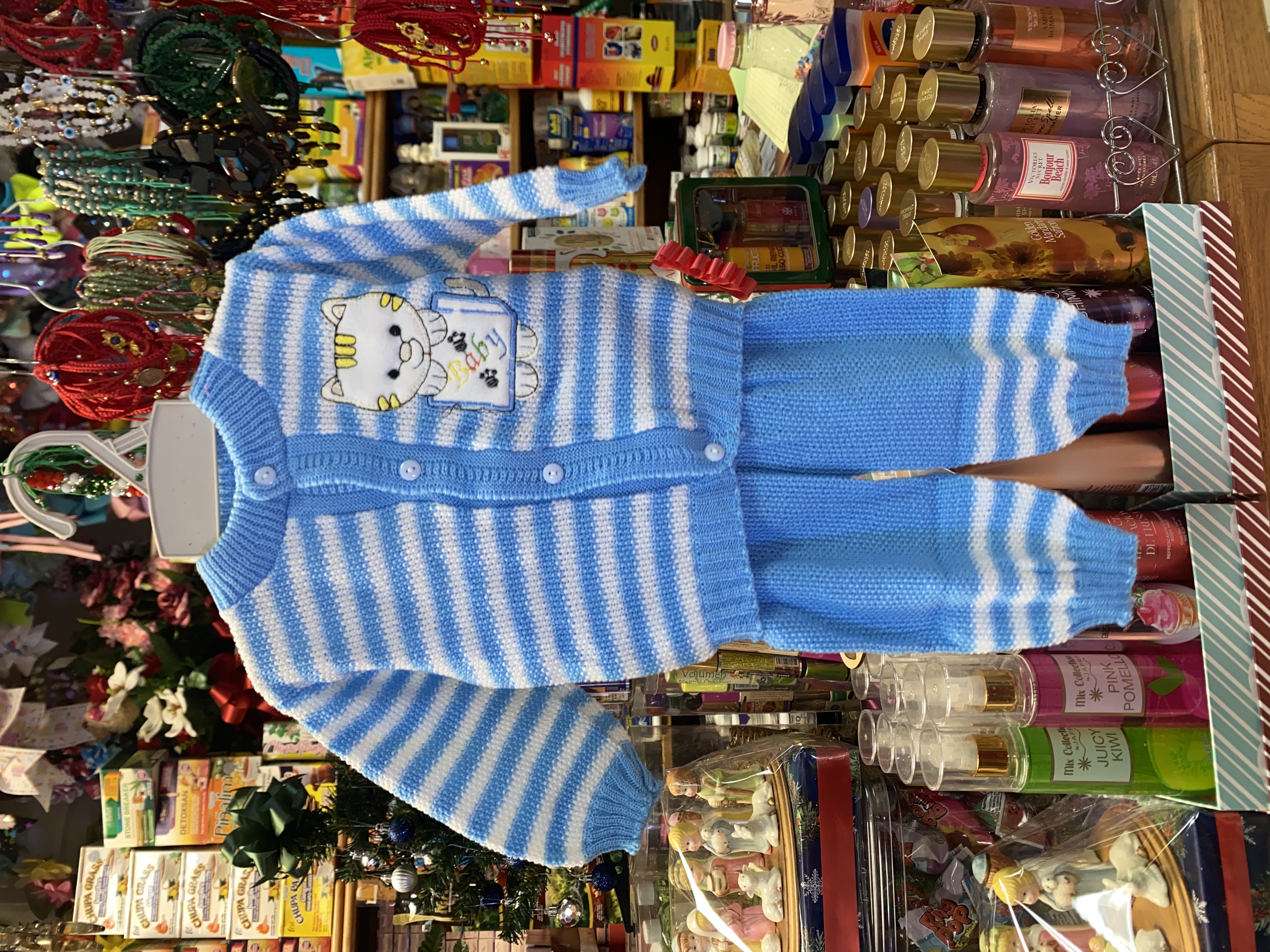 Baby Knit Sweater and Pants Set (0-6 months) 